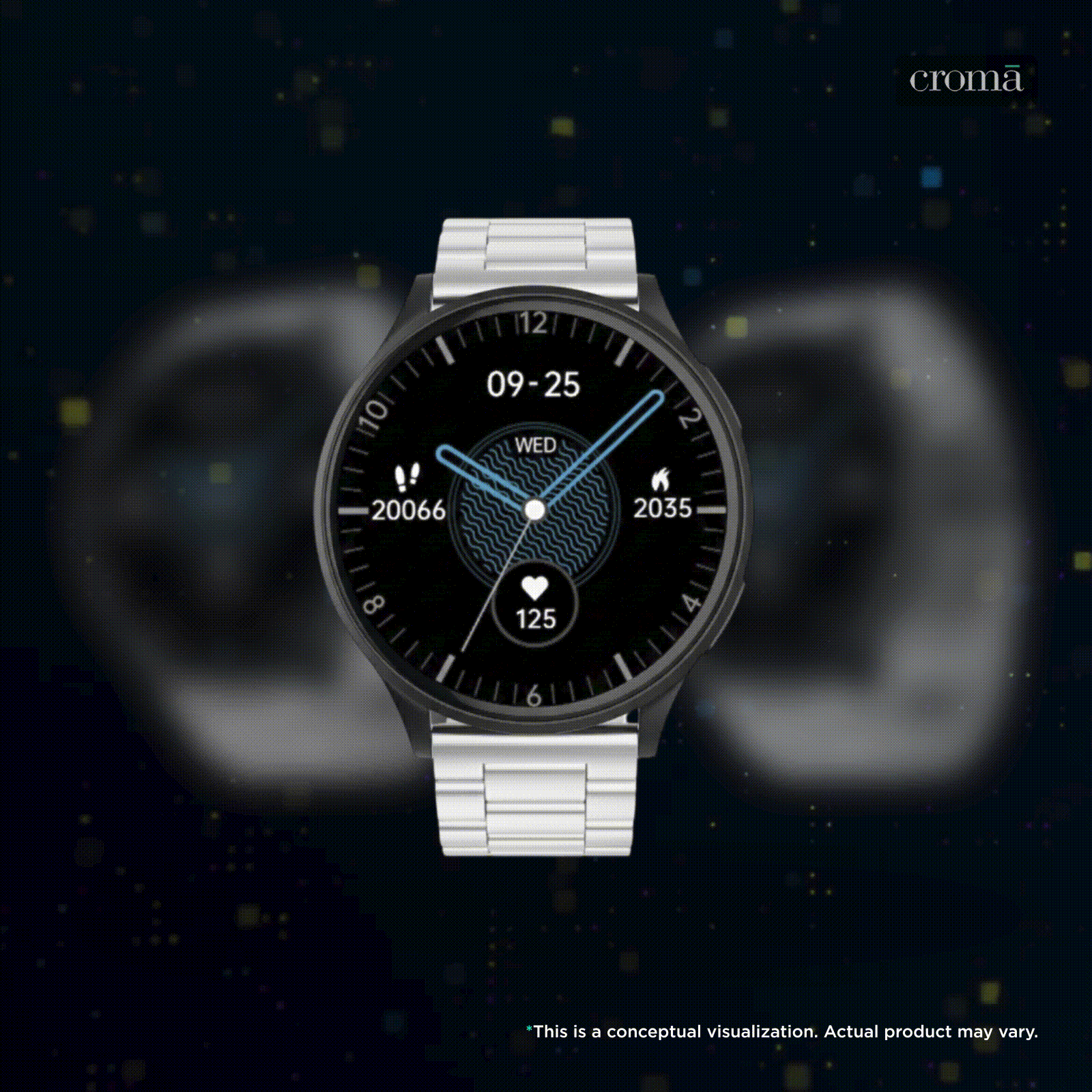 boAt Lunar Prime Smartwatch with Bluetooth Calling (36.8mm AMOLED Display, IP67 Sweat Resistant, Steel Silver Strap) boAt Lunar Prime Smartwatch with Bluetooth Calling (36.8mm AMOLED Display, IP67 Sweat Resistant, Steel Silver Strap)_2