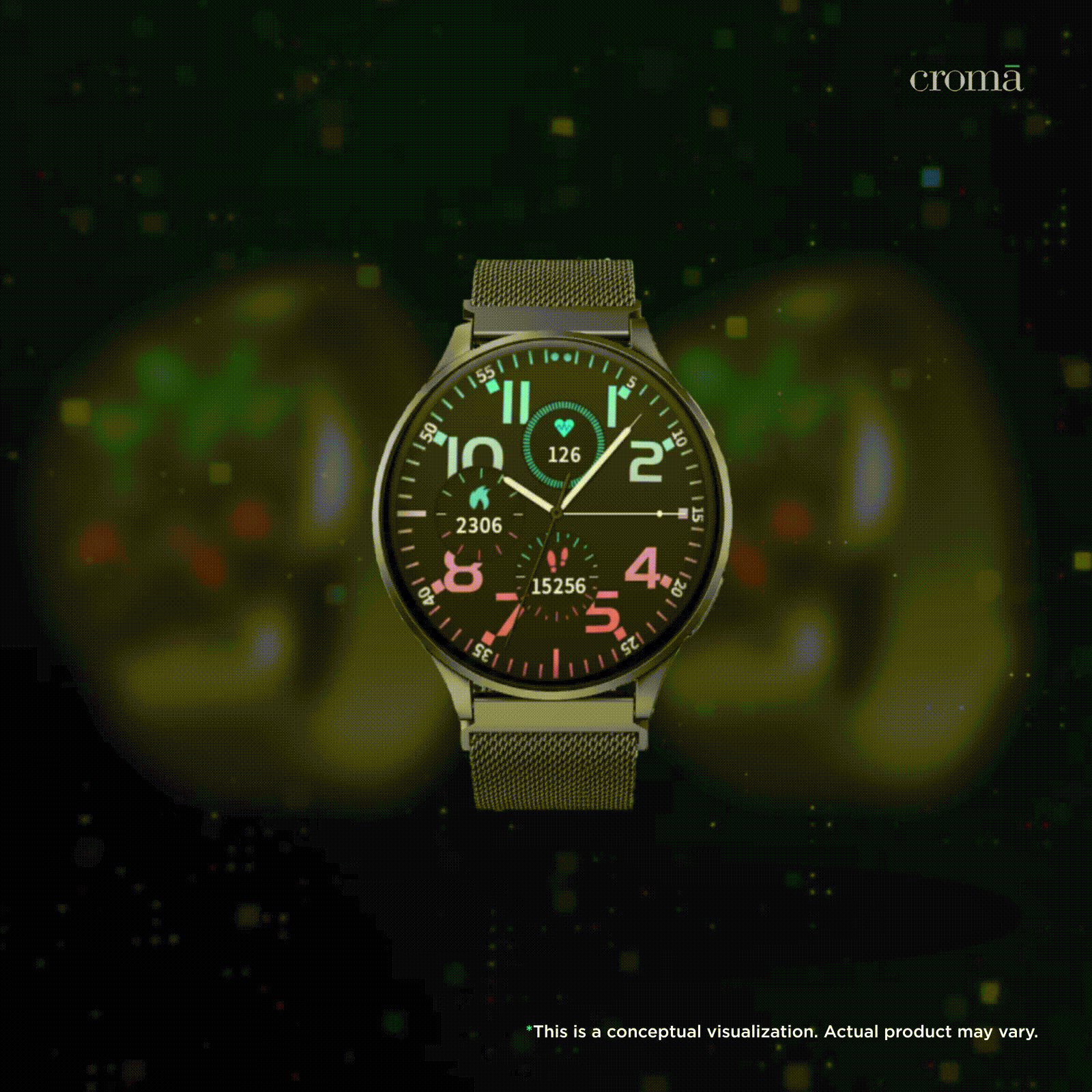 boAt Lunar Prime Smartwatch with Bluetooth Calling (36.83mm AMOLED Display, IP67 Sweat, Dust & Splash Resistant, Metal Grey Strap)_2