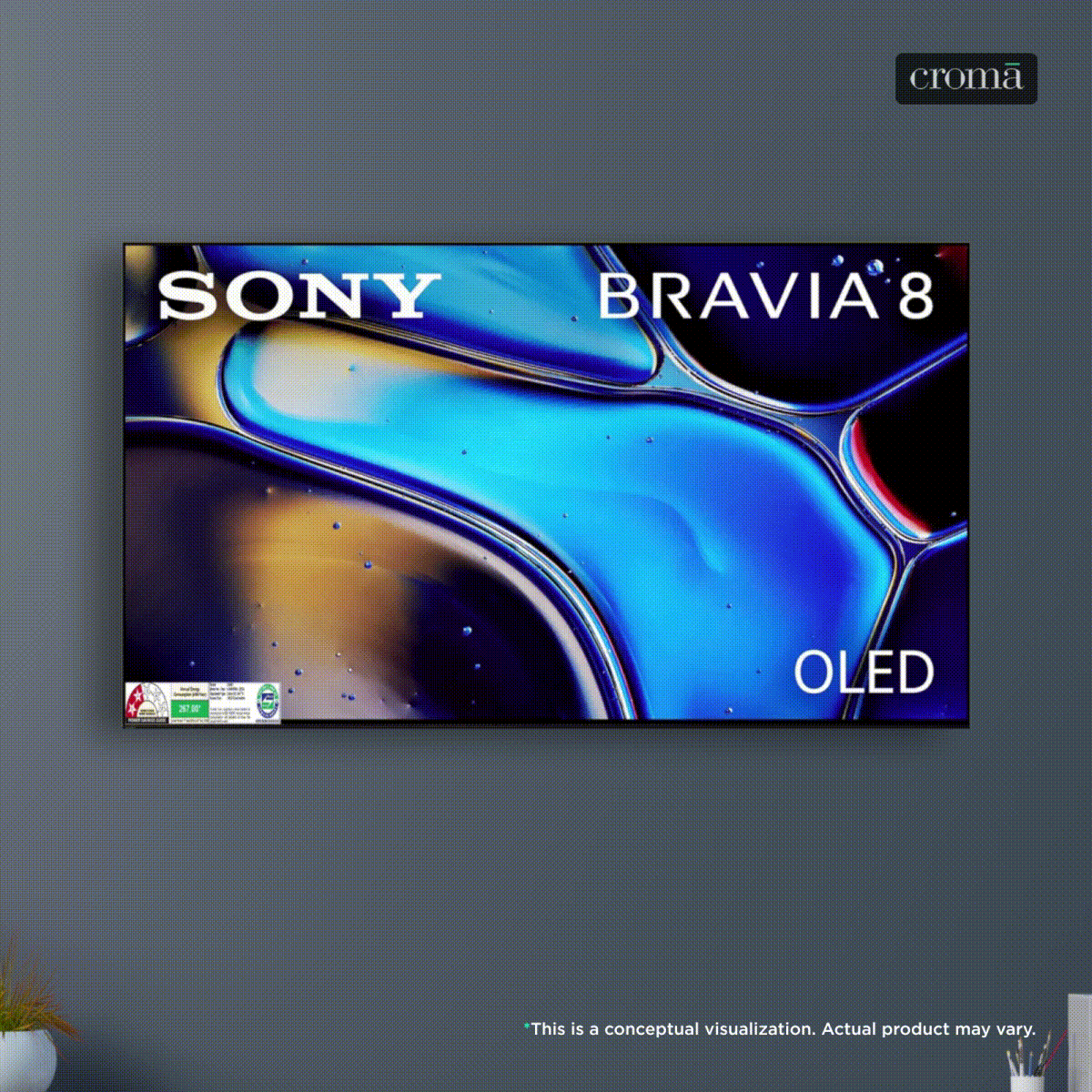 SONY BRAVIA 8 165 cm (65 inch) 4K Ultra HD OLED Smart Android TV with Dolby Vision & Dolby Atmos (2024 model) SONY BRAVIA 8 165 cm (65 inch) 4K Ultra HD OLED Smart Android TV with Dolby Vision & Dolby Atmos (2024 model)_2