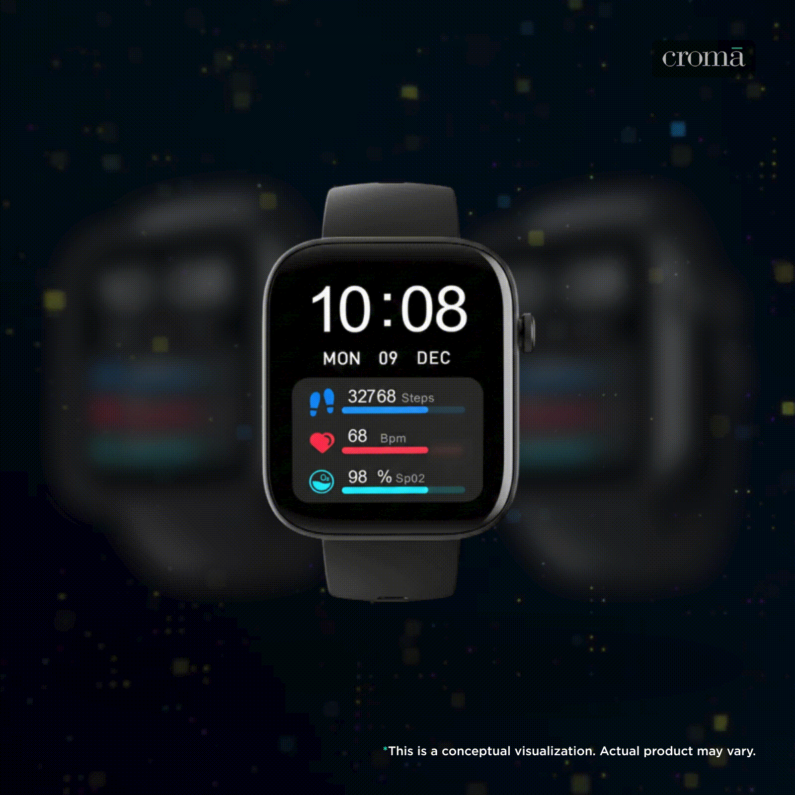 boAt Wave Astra 3 Smartwatch with Bluetooth Calling (46.4mm HD Display, IP67 Water Resistant, Active Black Strap)_2