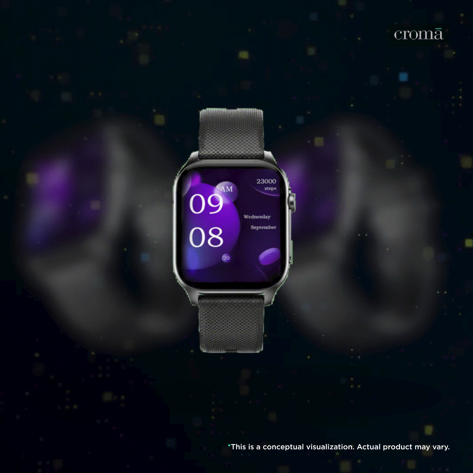 boAt Ultima Ember Smartwatch with Bluetooth Calling (49.7mm AMOLED Display, IP68 Water Resistant, Bold Black Strap) boAt Ultima Ember Smartwatch with Bluetooth Calling (49.7mm AMOLED Display, IP68 Water Resistant, Bold Black Strap)_2