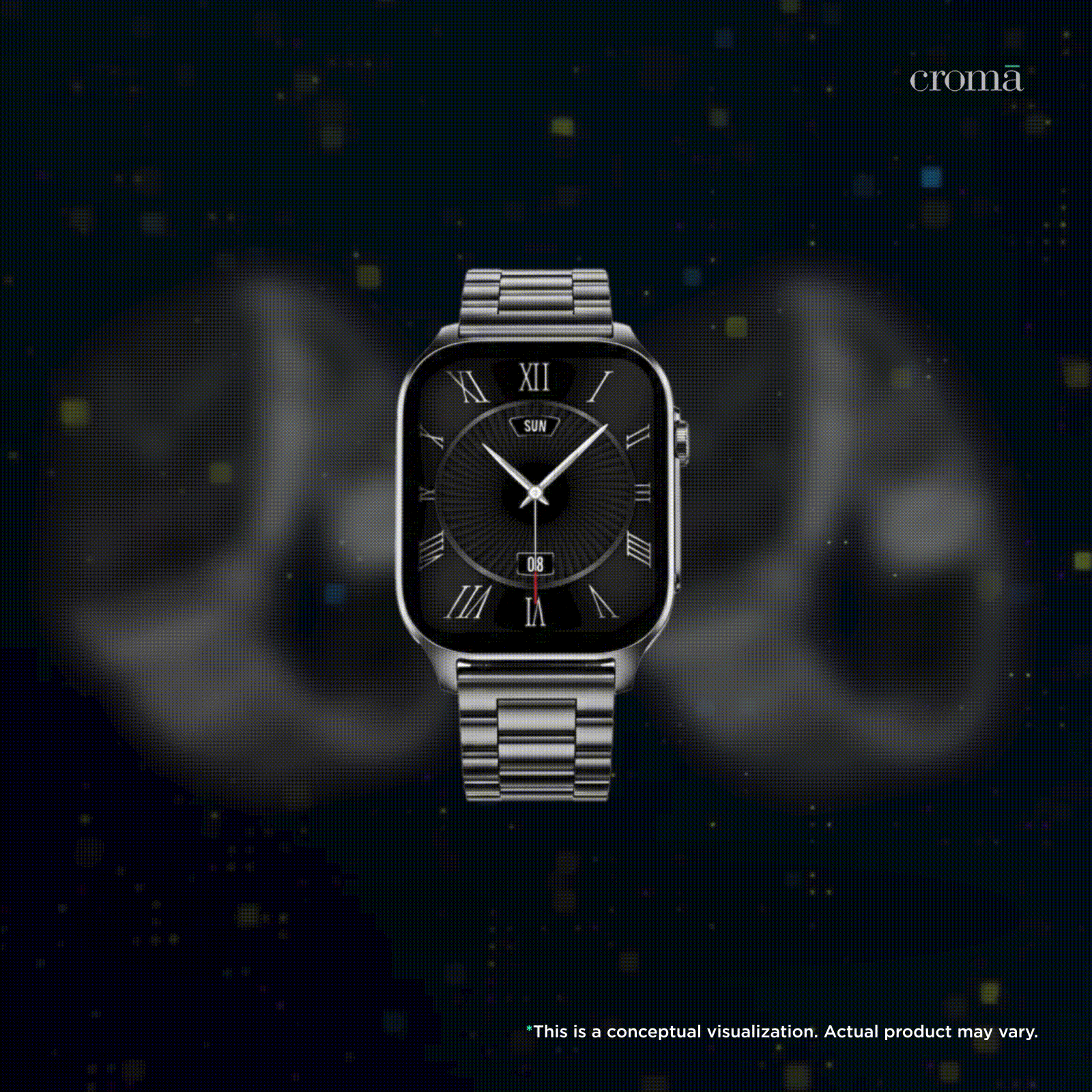 boAt Ultima Ember Smartwatch with Bluetooth Calling (49.7mm AMOLED Display, IP68 Water Resistant, Steel Black Strap) boAt Ultima Ember Smartwatch with Bluetooth Calling (49.7mm AMOLED Display, IP68 Water Resistant, Steel Black Strap)_2