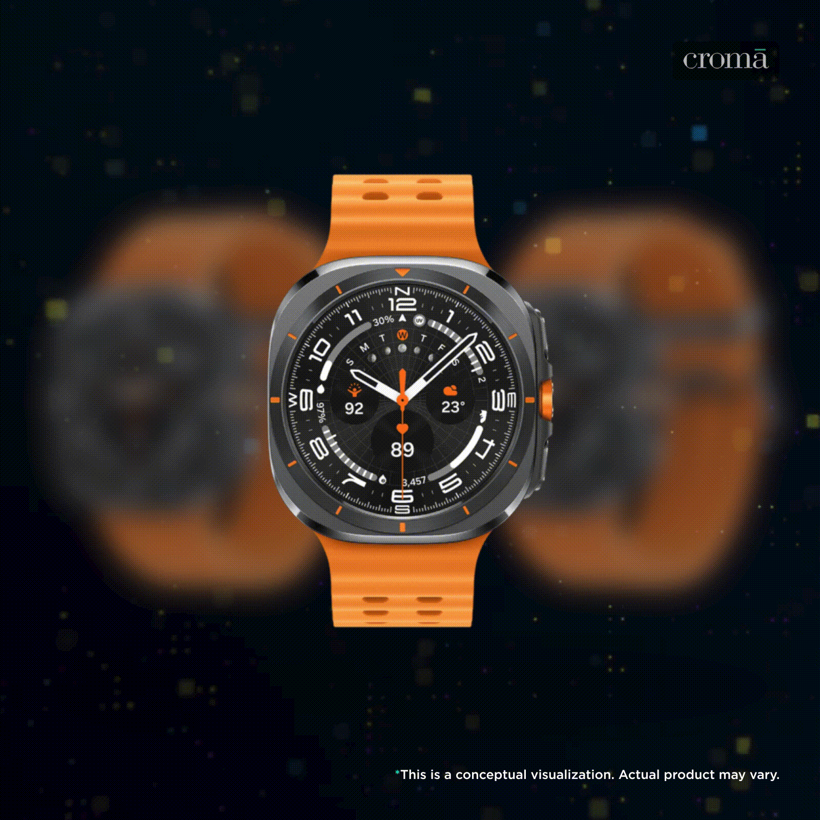 SAMSUNG Galaxy Watch Ultra 2025 GPS+BT+Wi-Fi+LTE Wear OS Smartwatch (47mm Super AMOLED Display, 3nm Processor, Fall Detection, Marine Strap) SAMSUNG Galaxy Watch Ultra 2025 GPS+BT+Wi-Fi+LTE Wear OS Smartwatch (47mm Super AMOLED Display, 3nm Processor, Fall Detection, Marine Strap)_2