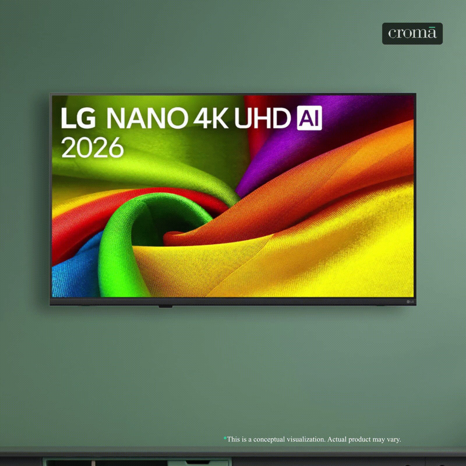 LG Nano AI 50NU885BPLA 127 cm (50 inch) 2 Star 4K Ultra HD Smart webOS 26 TV with AI Hub (2026 model)_1