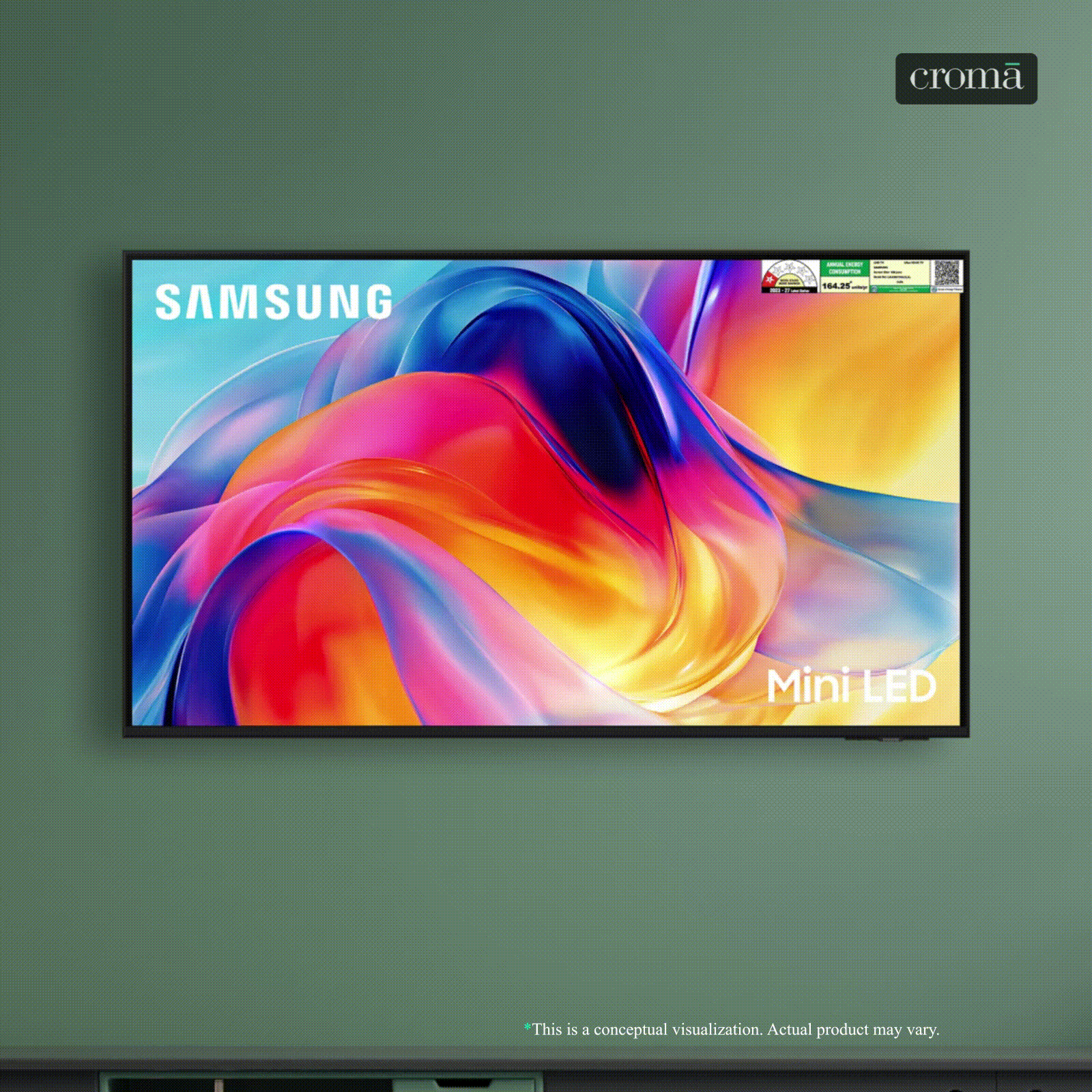 SAMSUNG M71H 109 cm (43 inch) 1 Star 4K Ultra HD Mini LED Smart Tizen TV with Voice Assistant (2026 Model) SAMSUNG M71H 109 cm (43 inch) 1 Star 4K Ultra HD Mini LED Smart Tizen TV with Voice Assistant (2026 Model)_1