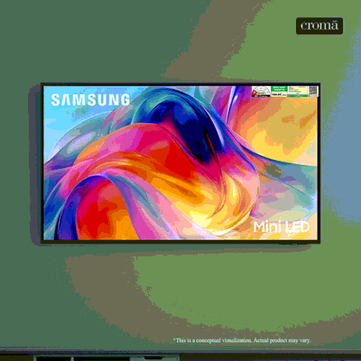 SAMSUNG M71H 109 cm (43 inch) 1 Star 4K Ultra HD Mini LED Smart Tizen TV with Voice Assistant (2026 Model)