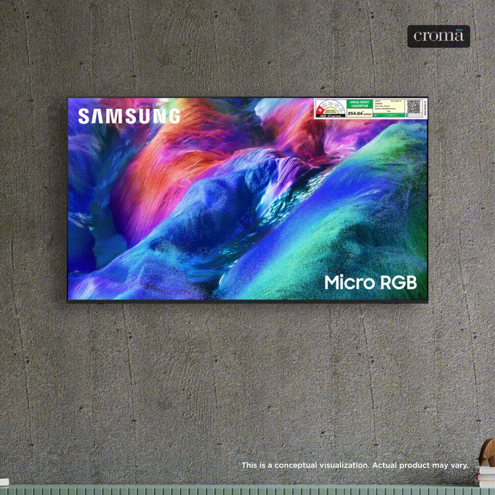 SAMSUNG R85H 140 cm (55 inch) 1 Star Micro RGB 4K Ultra HD Smart Tizen TV with Google Voice Assistant (2026 Model) SAMSUNG R85H 140 cm (55 inch) 1 Star Micro RGB 4K Ultra HD Smart Tizen TV with Google Voice Assistant (2026 Model)_1