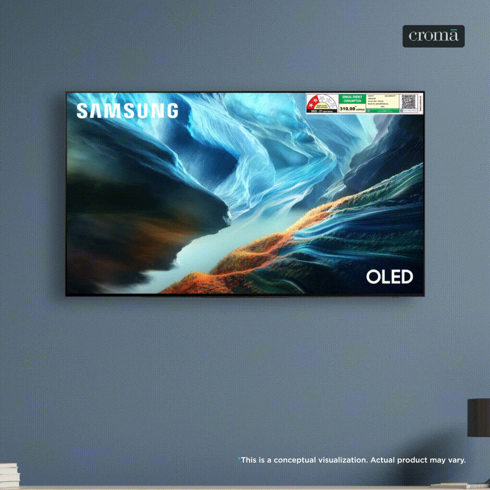 SAMSUNG S90H165 cm (65 inch) 2 Star OLED 4K Ultra HD Smart Tizen TV with Google Voice Assistant_1