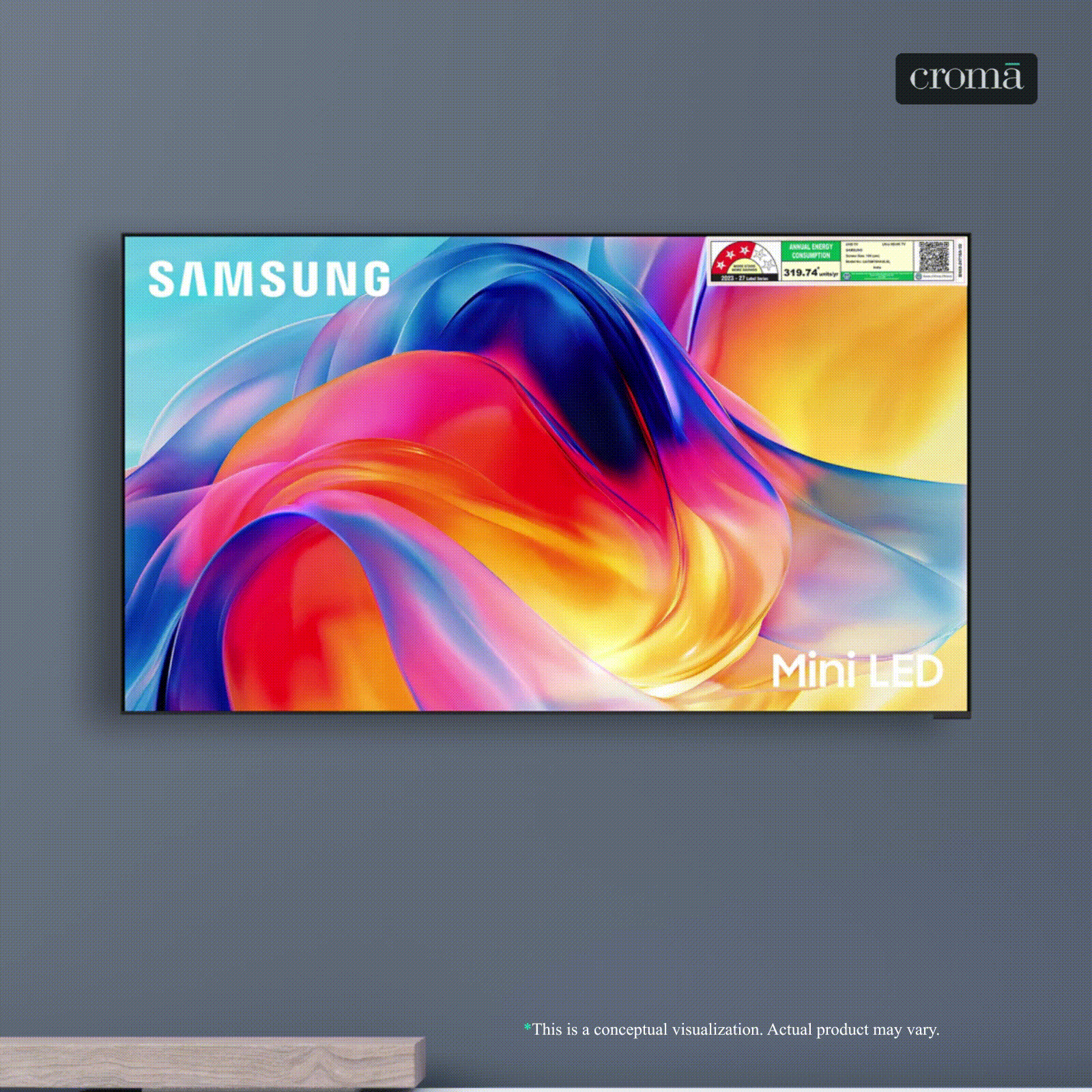 SAMSUNG M70H 190 cm (75 inch) 3 Star 4K Ultra HD Mini LED Smart Tizen TV with Voice Assistant (2026 Model) SAMSUNG M70H 190 cm (75 inch) 3 Star 4K Ultra HD Mini LED Smart Tizen TV with Voice Assistant (2026 Model)_1