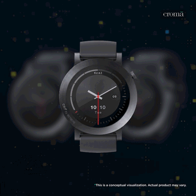 Nothing CMF Watch 3 Pro Smartwatch with Bluetooth Calling (36mm AMOLED Display, IP68 Water & Dust Resistant, Dark Grey Strap)