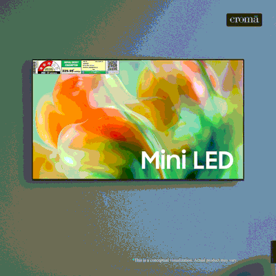 SAMSUNG M80H 165 cm (65 inch) 3 Star 4K Ultra HD Mini LED Smart Tizen TV with Google Voice Assistant (2026 Model)