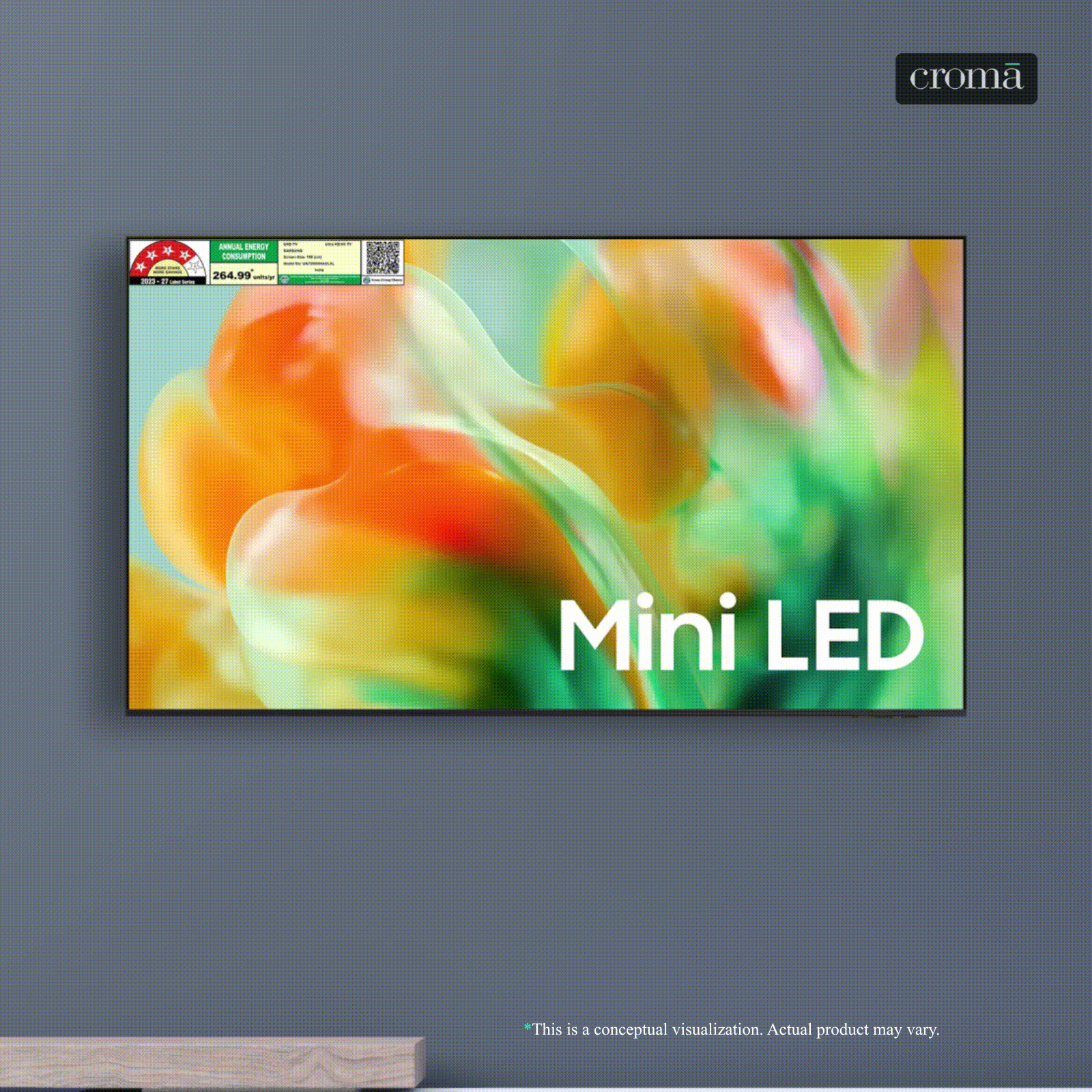 SAMSUNG M80H 190 cm (75 inch) 4 Star 4K Ultra HD Mini LED Smart Tizen TV with Google Voice Assistant (2026 Model) SAMSUNG M80H 190 cm (75 inch) 4 Star 4K Ultra HD Mini LED Smart Tizen TV with Google Voice Assistant (2026 Model)_1