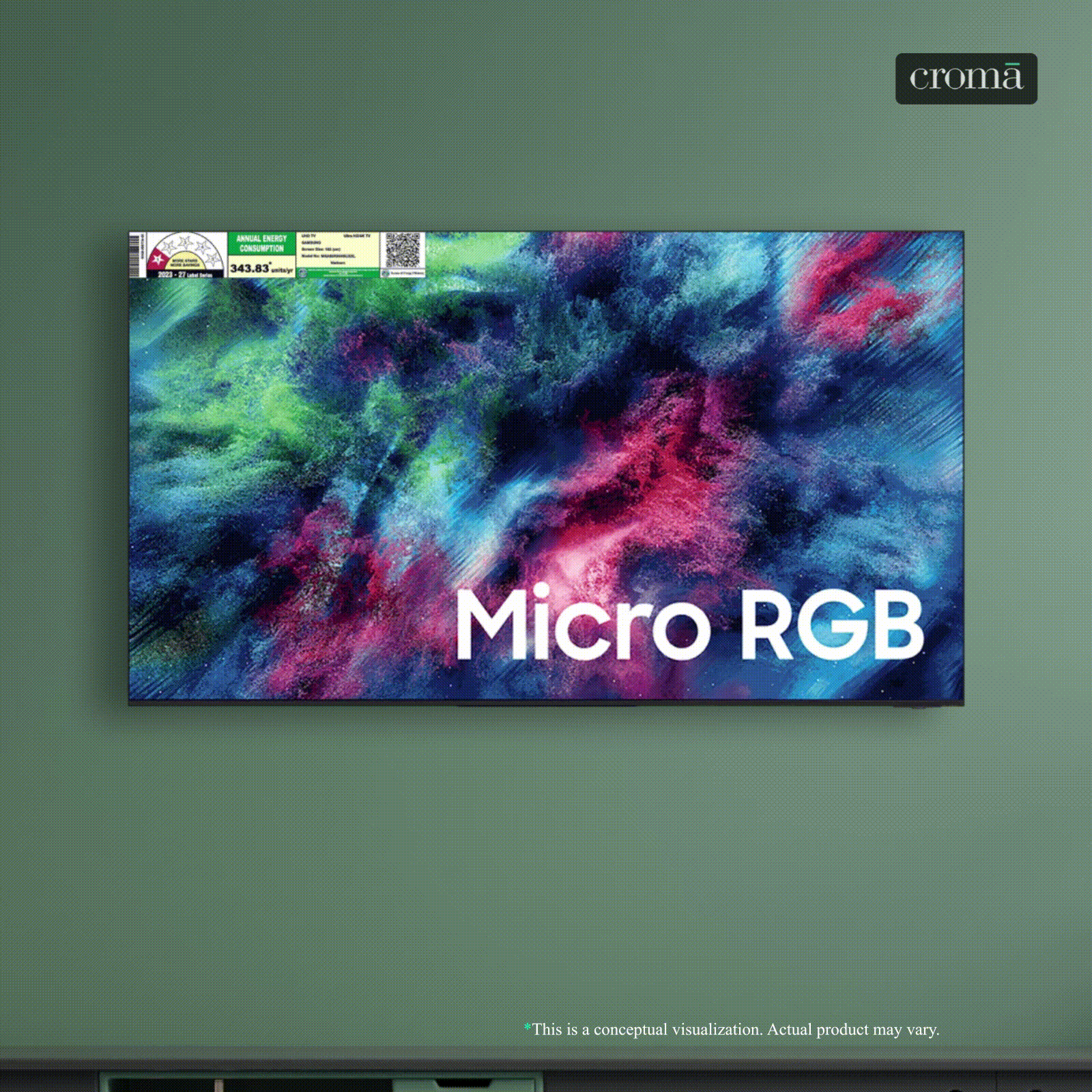 SAMSUNG R95H 165 cm (65 inch) 1 Star Micro RGB 4K Ultra HD Smart Tizen TV with Voice Assistant (2026 Model) SAMSUNG R95H 165 cm (65 inch) 1 Star Micro RGB 4K Ultra HD Smart Tizen TV with Voice Assistant (2026 Model)_1