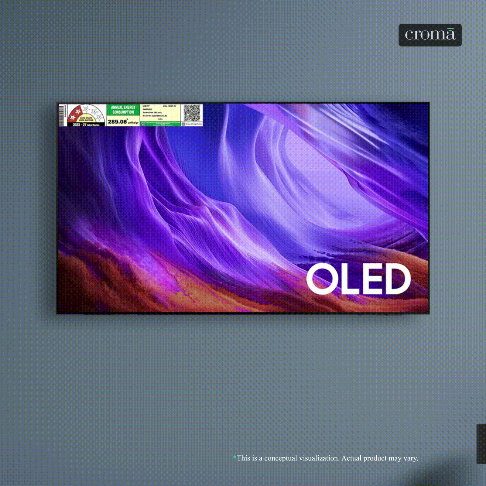 SAMSUNG S85H 165 cm (65 inch) 2 Star OLED 4K Ultra HD Smart Tizen TV with Voice Assistant (2026 Model)_1