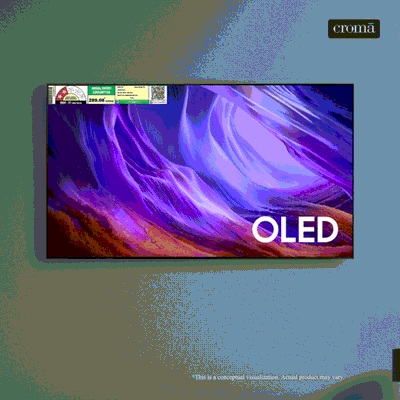 SAMSUNG S85H 165 cm (65 inch) 2 Star OLED 4K Ultra HD Smart Tizen TV with Voice Assistant (2026 Model)