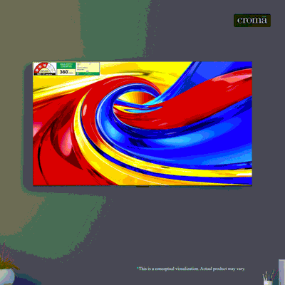 TCL P series 215.9 cm (85 inch) 3 Star QLED 4K Super Ultra HD Smart Google TV with Google Voice Assistant (2026 Model)