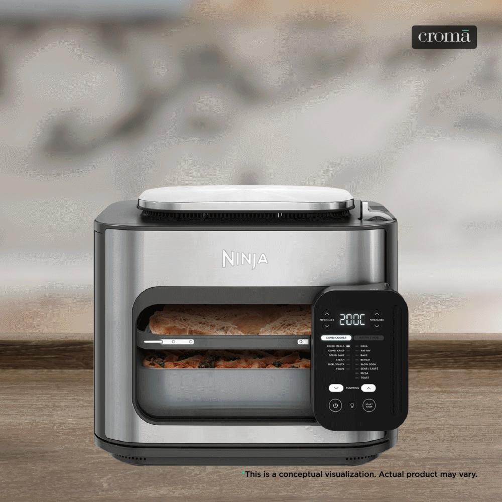 Ninja Combi HyperSteam 12.5L 1780 Watt Digital Multi-Cooker, Oven & Air Fryer with Hot Air Technology (Sea Salt Grey) Ninja Combi HyperSteam 12.5L 1780 Watt Digital Multi-Cooker, Oven & Air Fryer with Hot Air Technology (Sea Salt Grey)_1