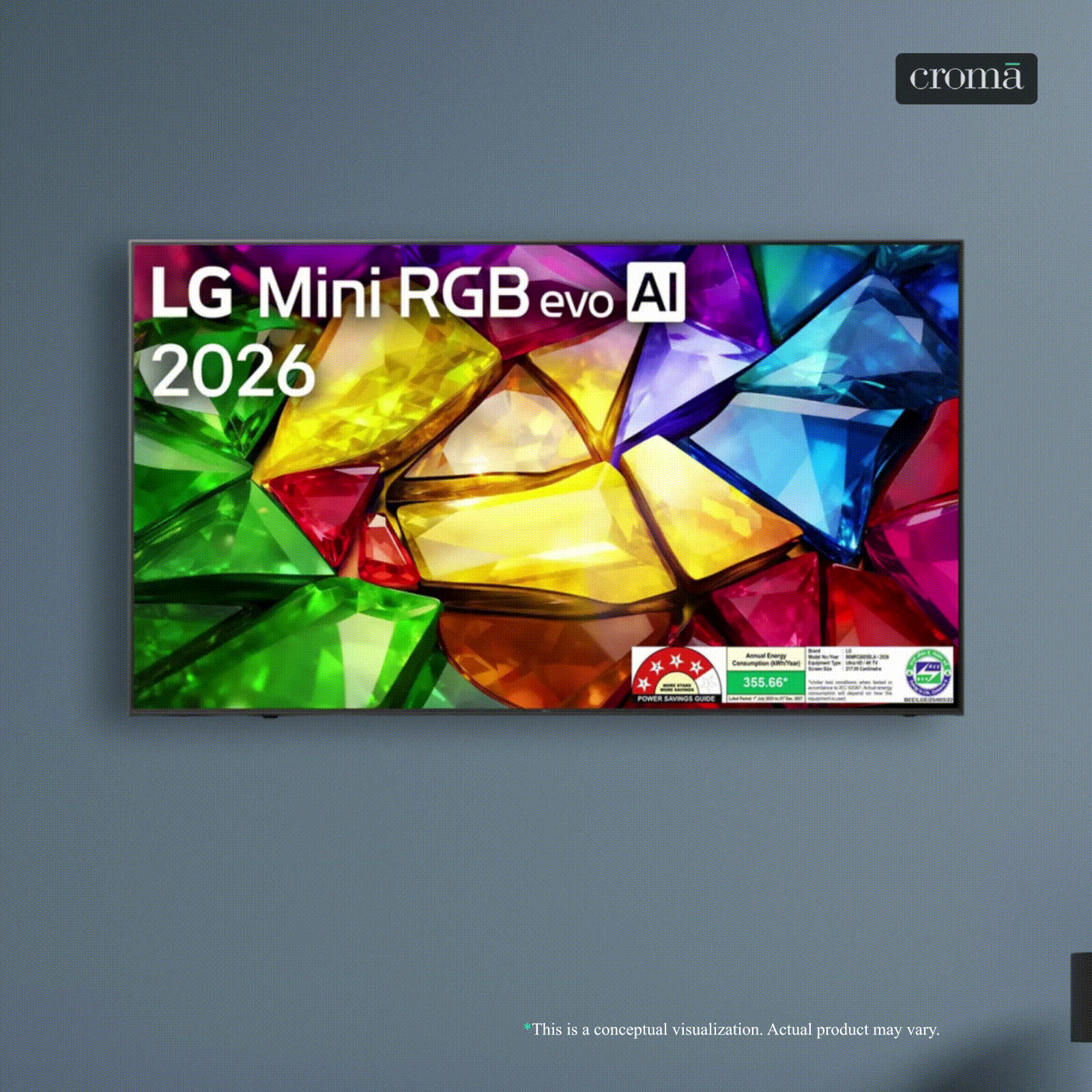 LG MRGB85 217 cm (86 inch) 4 Star Mini RGB 4K Ultra HD Smart webOS 26 TV with AI HDR Remastering (2026 model) LG MRGB85 217 cm (86 inch) 4 Star Mini RGB 4K Ultra HD Smart webOS 26 TV with AI HDR Remastering (2026 model)_1