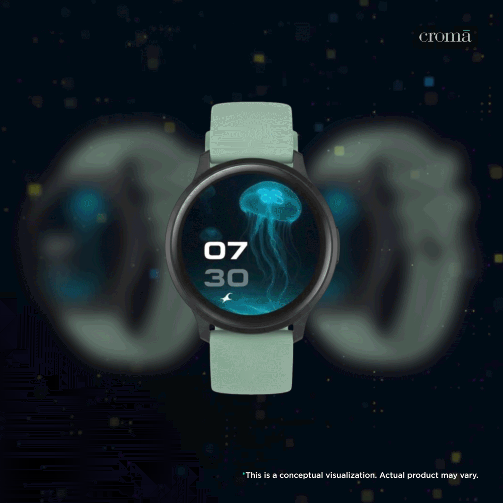 Fastrack Jupiter R3 Smartwatch with Bluetooth Calling (35mm TFT Display, IP68 Water Resistant, Green Strap) Fastrack Jupiter R3 Smartwatch with Bluetooth Calling (35mm TFT Display, IP68 Water Resistant, Green Strap)_1
