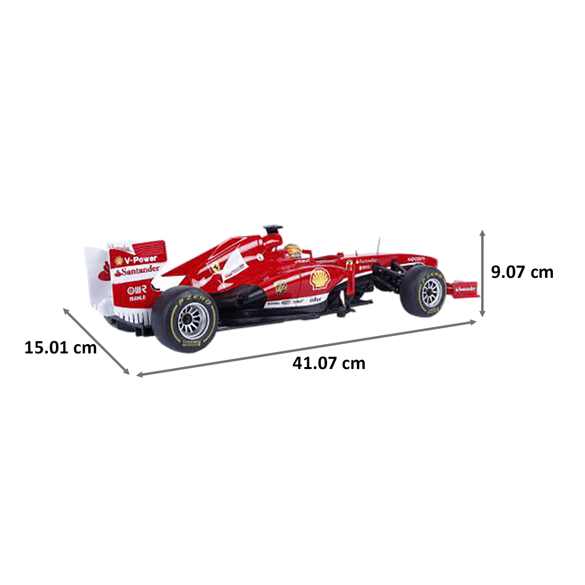 Rastar Ferrari F1 1:12 Remote Controlled Toy Car (SW-521, Red)_2