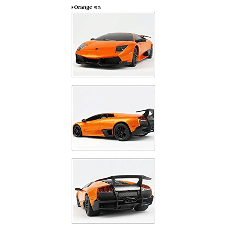 Lamborghini Murcielago LP670-4 1:24 Remote Controlled Car (SW-562, Orange)_6