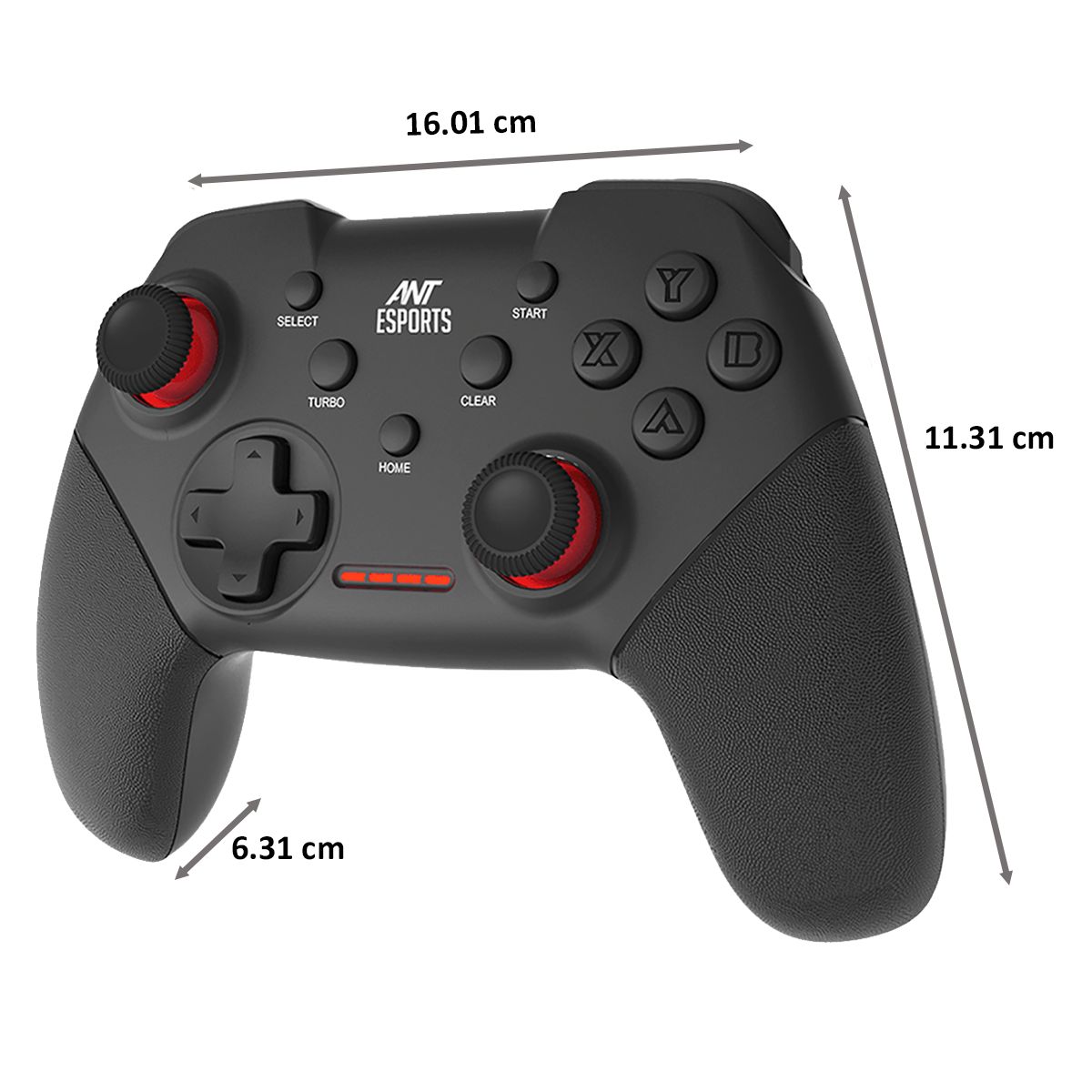 ANT ESPORTS Wireless Controller for (GP300, Black) ANT ESPORTS Wireless Controller for (GP300, Black)_2