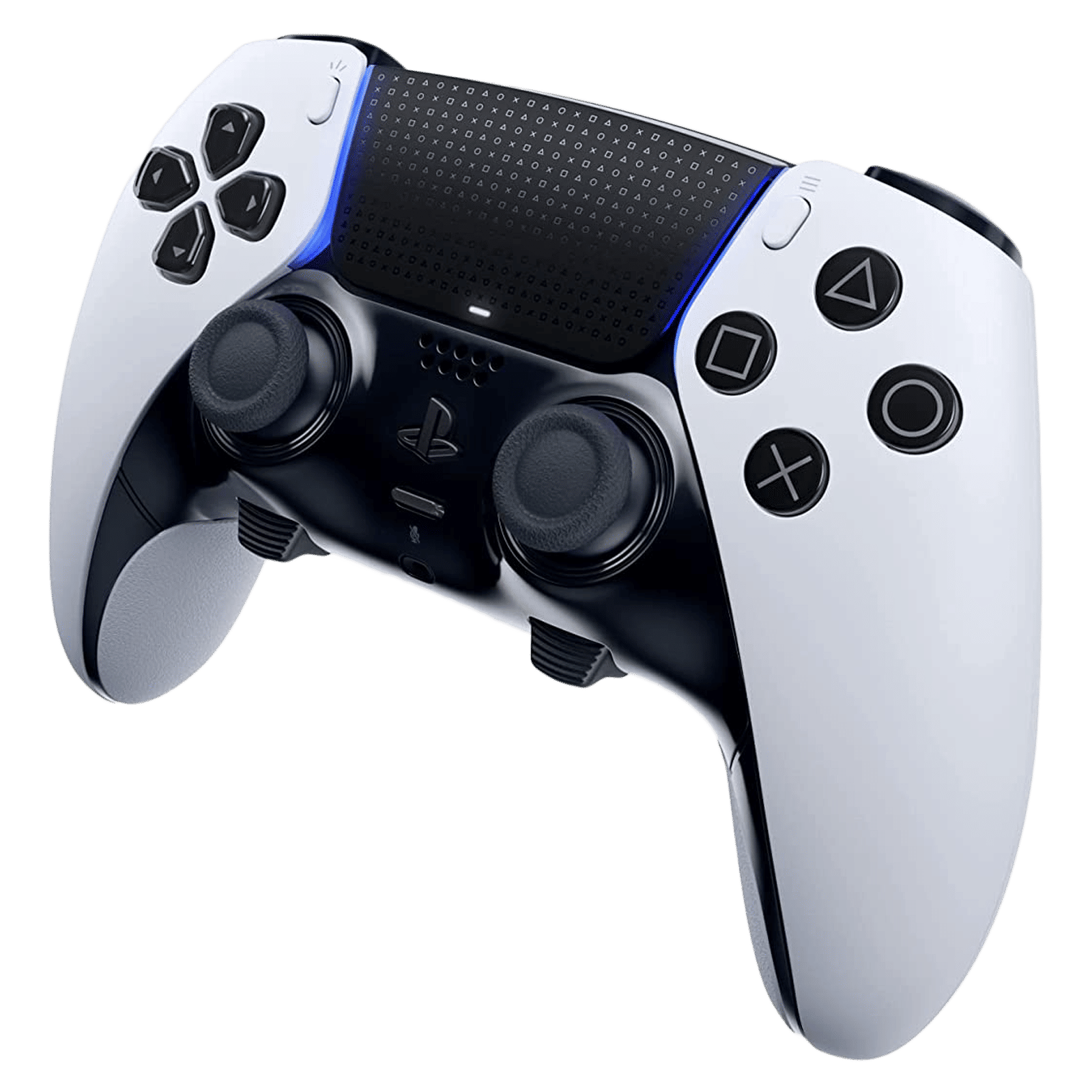 SONY DualSense Edge Gaming Controllers For Mobiles (Ultra Customizable Controls, CFI-ZCP1WRUS, White)_2
