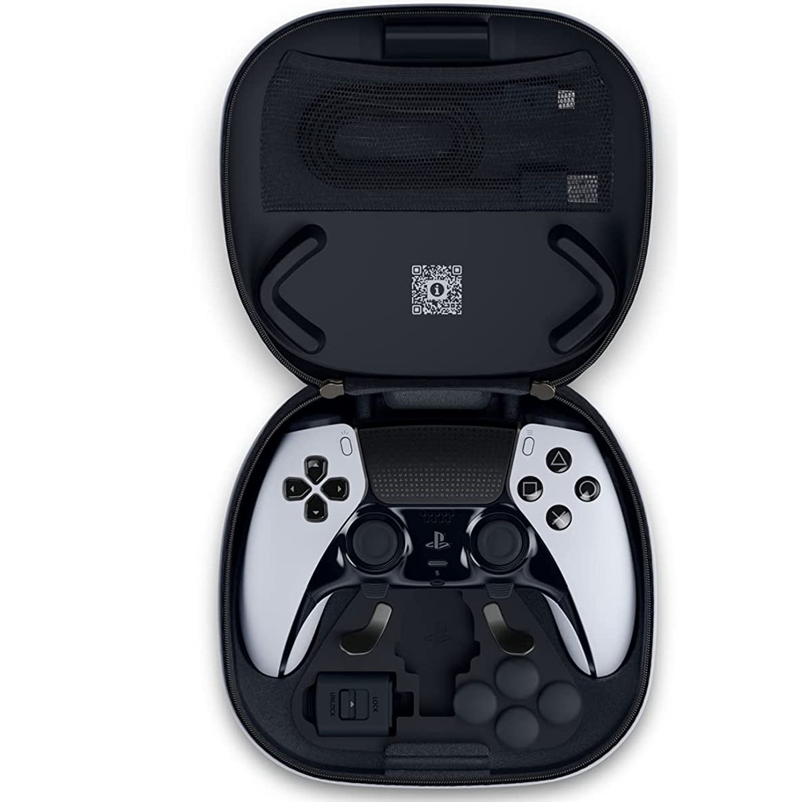SONY DualSense Edge Gaming Controllers For Mobiles (Ultra Customizable Controls, CFI-ZCP1WRUS, White)_6