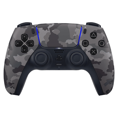 SONY DualSense Wireless Controller for Playstation 5 (Highly Immersive Gaming Experience, CFI-ZCT1W06XRUS, Grey Camo)