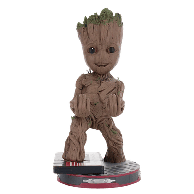 Cable Guys Marvel Groot Gaming Accessory For Gaming Controllers and Mobile Phones (PC00003523, Brown)