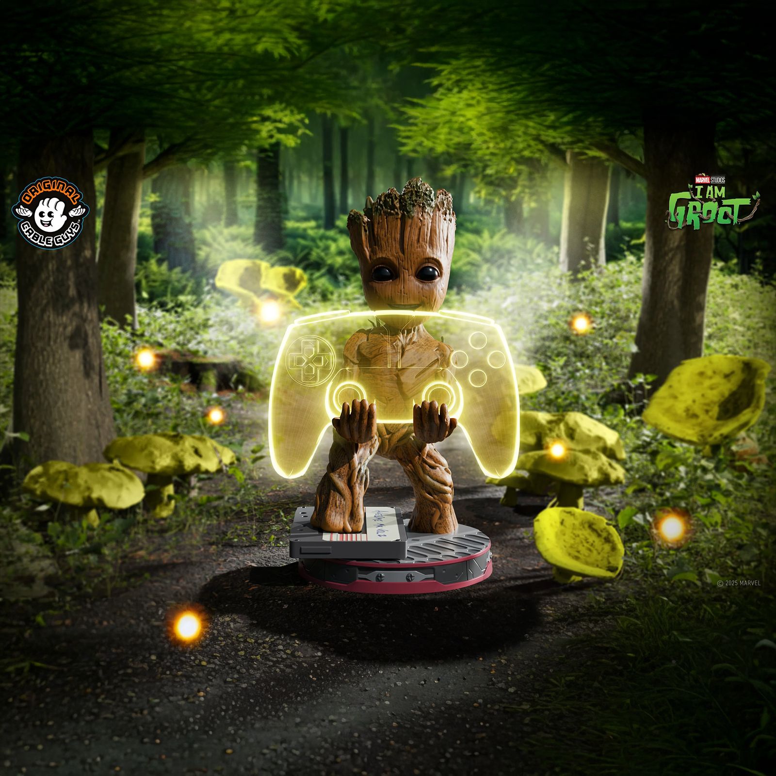 Cable Guys Marvel Groot Gaming Accessory For Gaming Controllers and Mobile Phones (PC00003523, Brown)_12