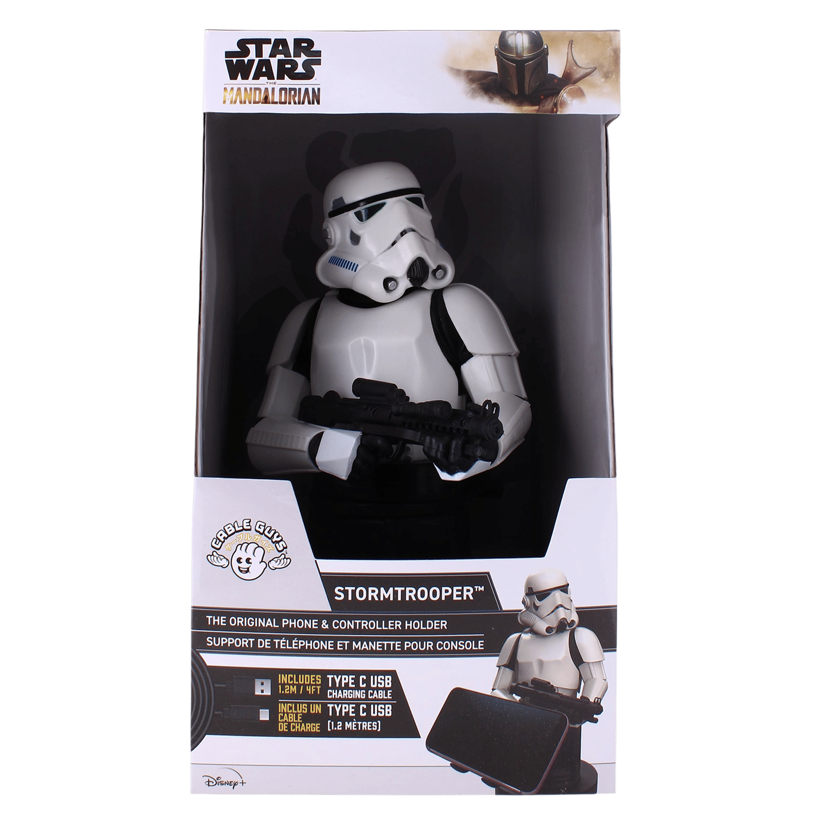 Cable Guys Star Wars Stormtrooper Gaming Accessory For Gaming Controllers and Mobile Phones (PC00003516, White)_13
