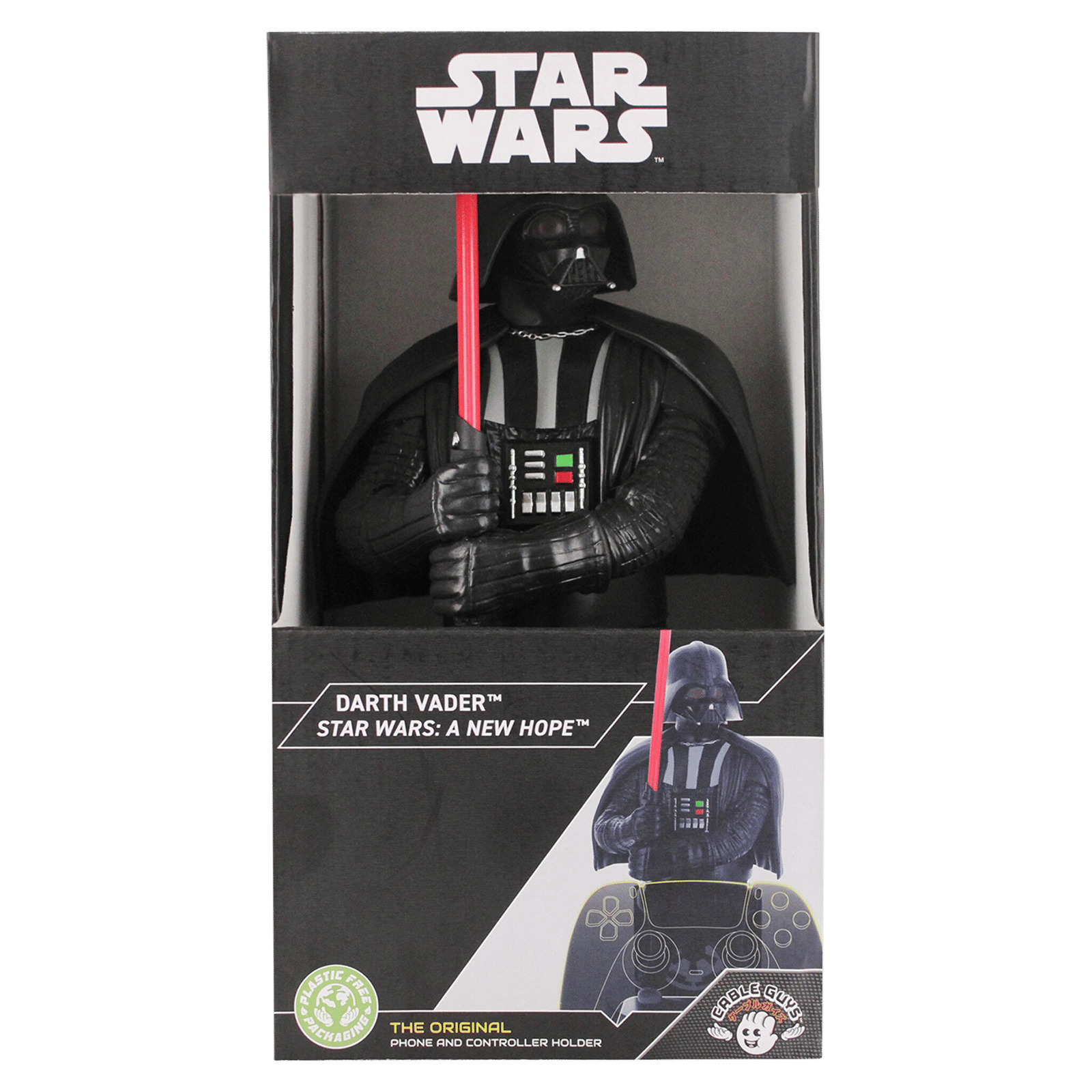 Cable Guys Star Wars Darthvader Gaming Accessory For Gaming Controllers and Mobile Phones (PC00003517, Black)_9