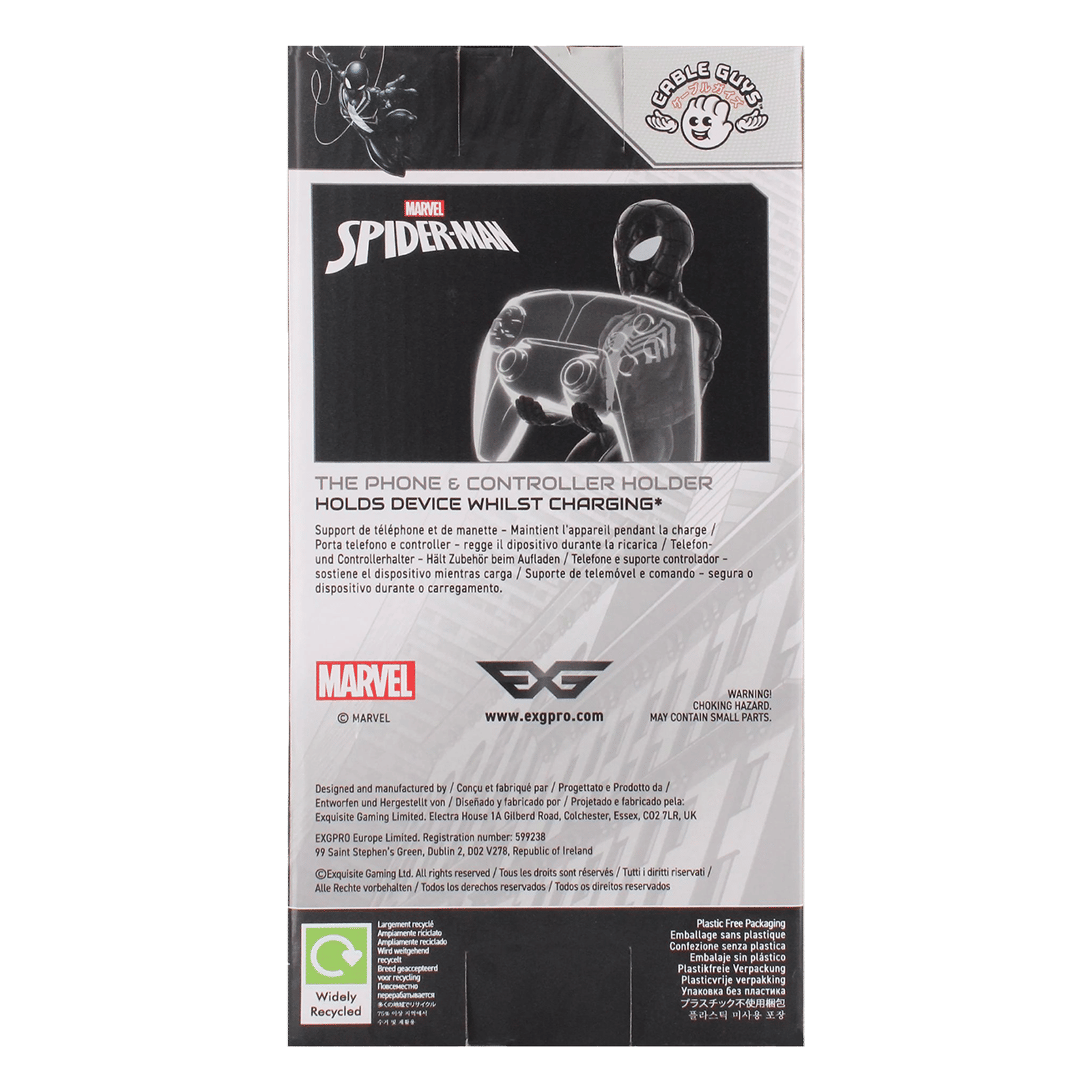 Cable Guys Symbiote Spiderman Gaming Accessory For Gaming Controllers and Mobile Phones (PC00003518, Black) Cable Guys Symbiote Spiderman Gaming Accessory For Gaming Controllers and Mobile Phones (PC00003518, Black)_16
