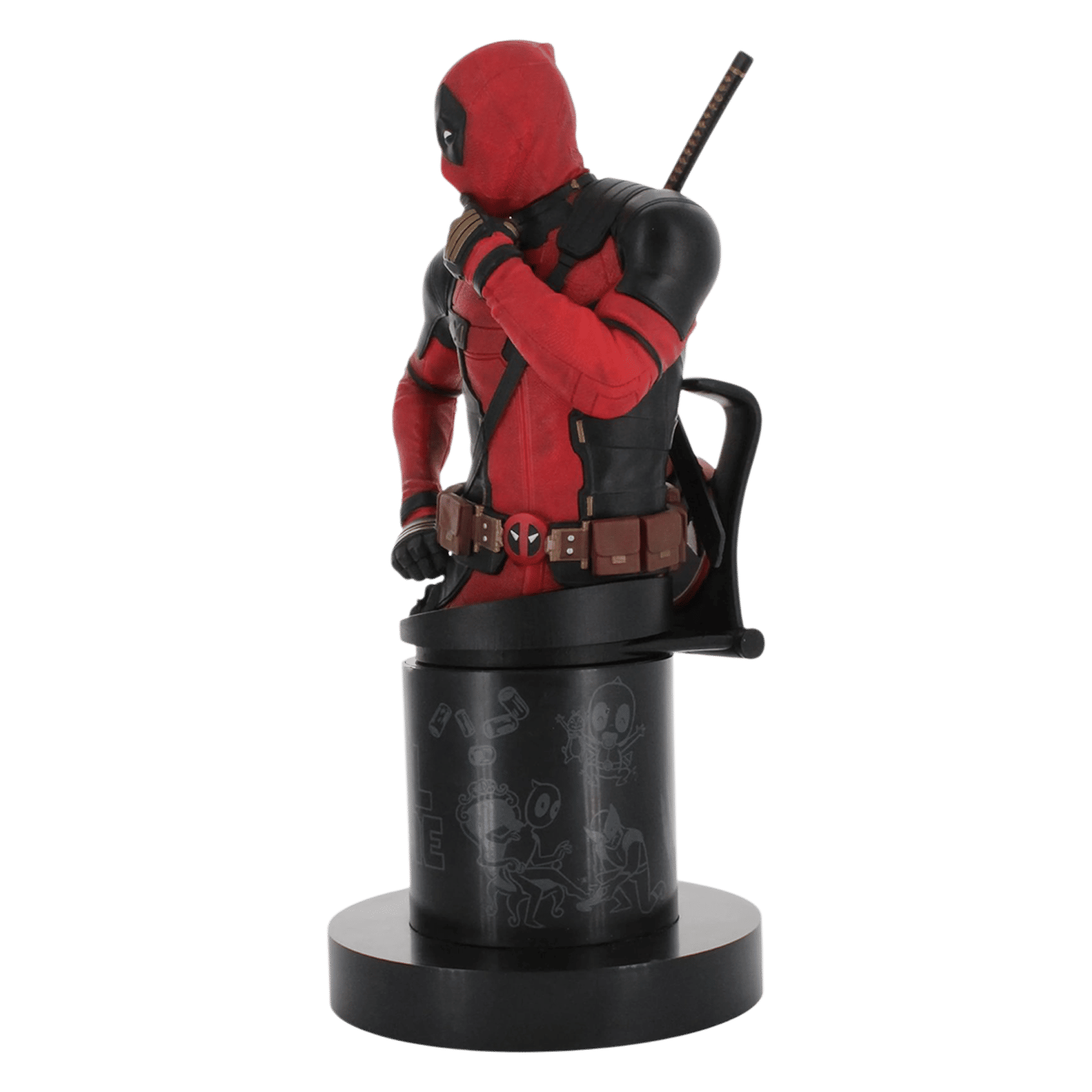 Cable Guys Marvel Deadpool 3 Gaming Accessory For Gaming Controllers and Mobile Phones (PC00003535, Red) Cable Guys Marvel Deadpool 3 Gaming Accessory For Gaming Controllers and Mobile Phones (PC00003535, Red)_11
