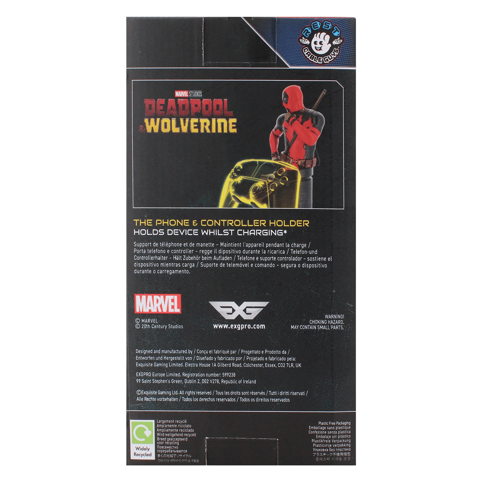 Cable Guys Marvel Deadpool 3 Gaming Accessory For Gaming Controllers and Mobile Phones (PC00003535, Red) Cable Guys Marvel Deadpool 3 Gaming Accessory For Gaming Controllers and Mobile Phones (PC00003535, Red)_18