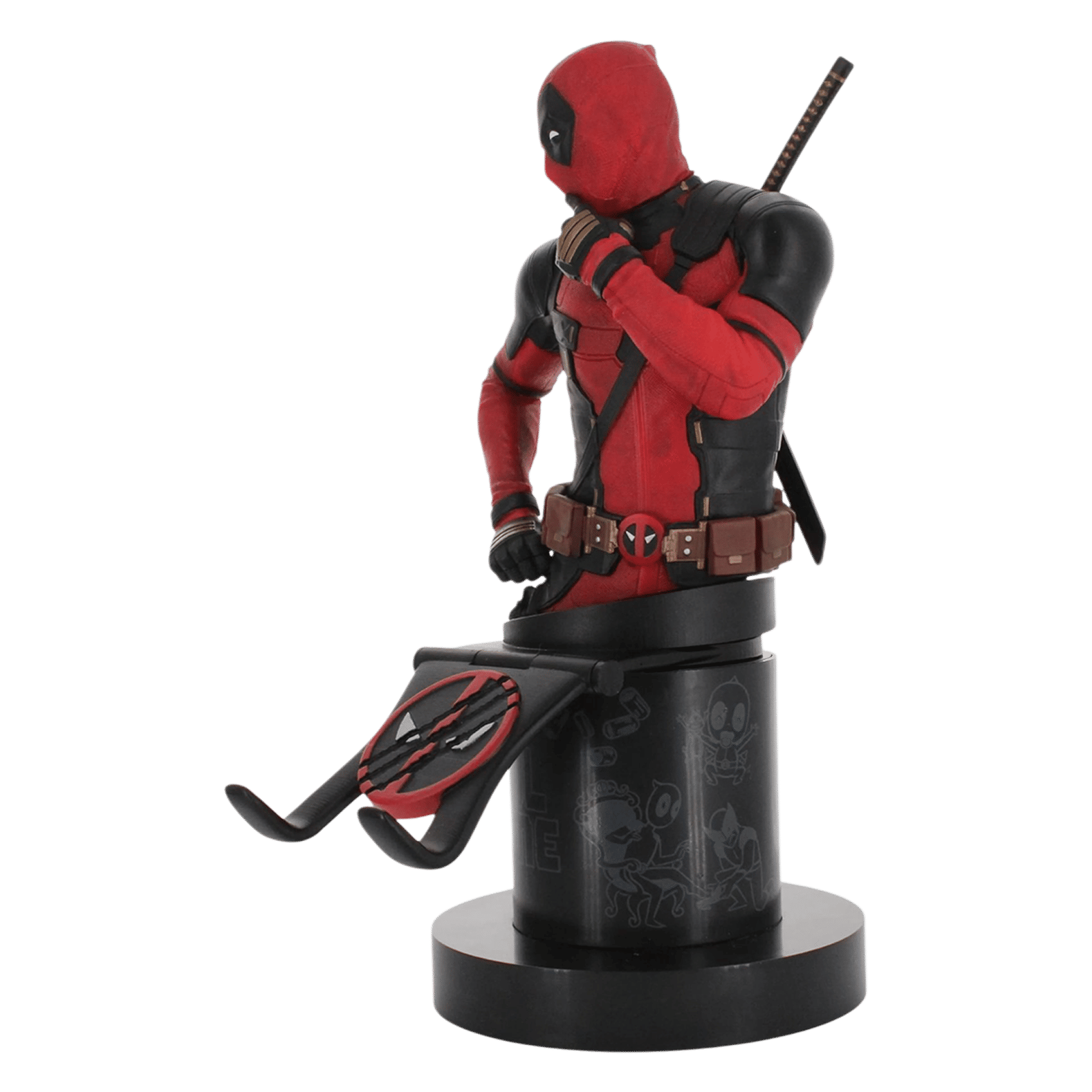 Cable Guys Marvel Deadpool 3 Gaming Accessory For Gaming Controllers and Mobile Phones (PC00003535, Red) Cable Guys Marvel Deadpool 3 Gaming Accessory For Gaming Controllers and Mobile Phones (PC00003535, Red)_8