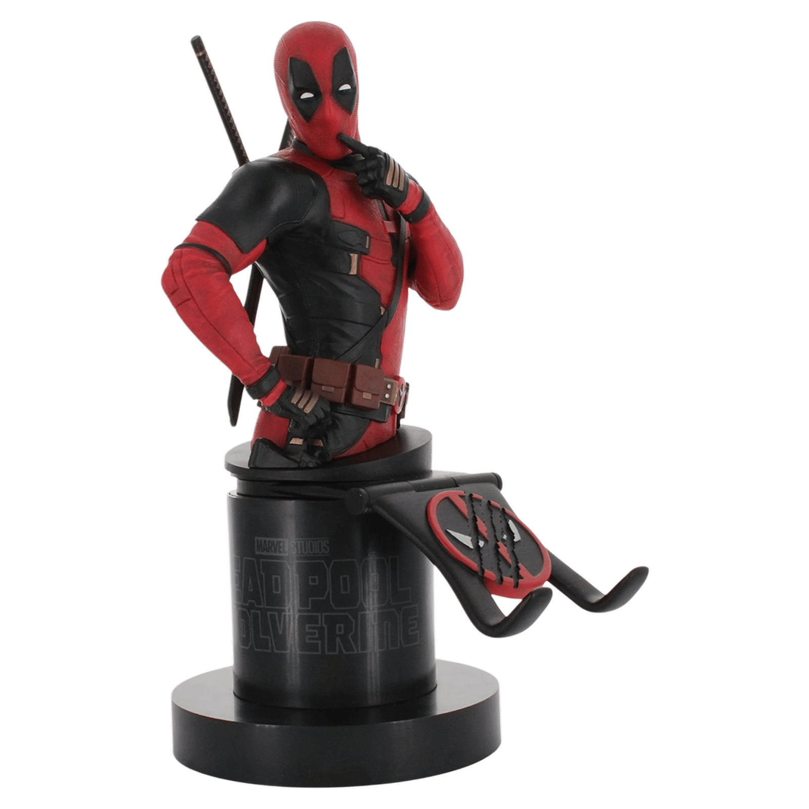 Cable Guys Marvel Deadpool 3 Gaming Accessory For Gaming Controllers and Mobile Phones (PC00003535, Red) Cable Guys Marvel Deadpool 3 Gaming Accessory For Gaming Controllers and Mobile Phones (PC00003535, Red)_9