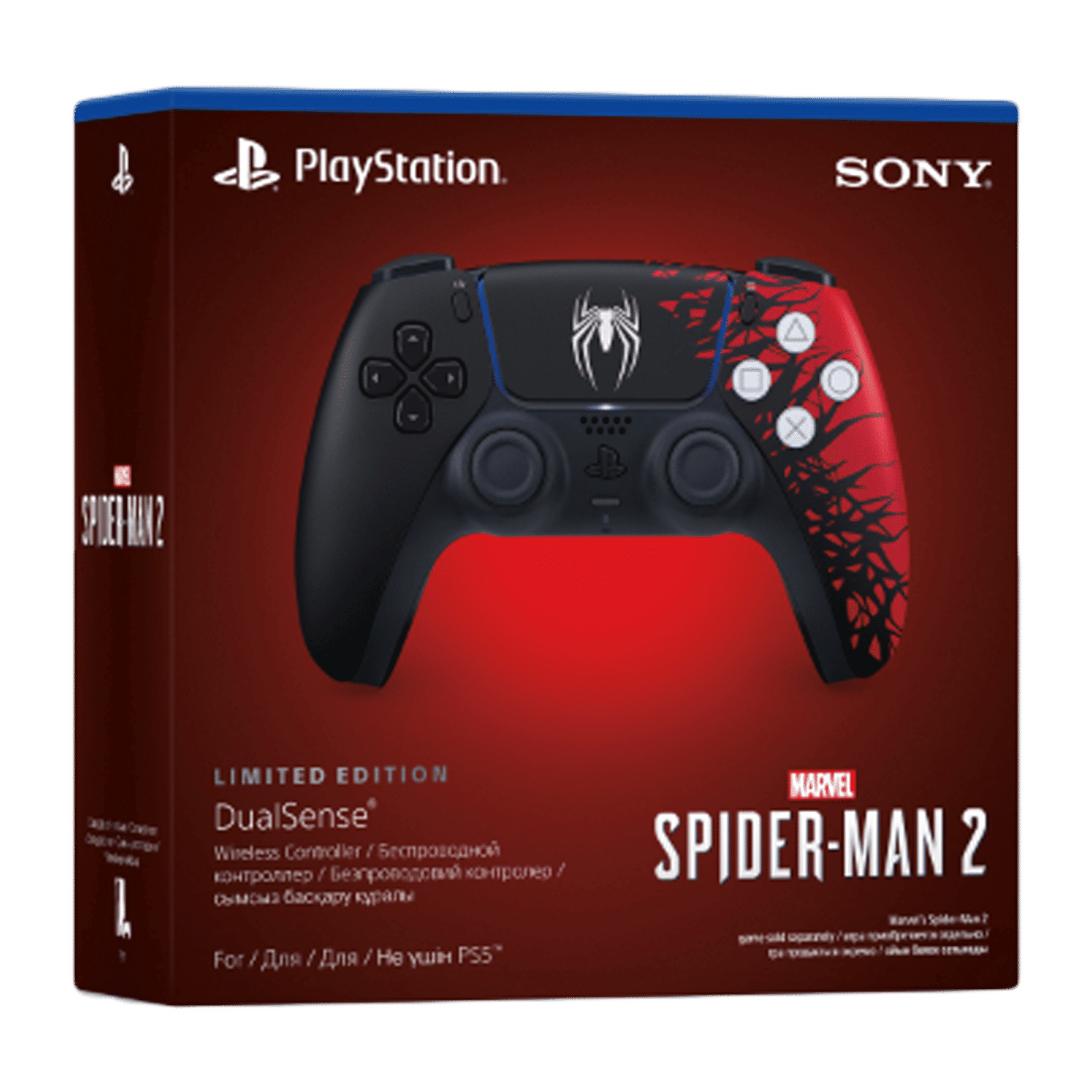 SONY DualSense MSM2 LE Wireless Controller for Playstation 5 (CFI-ZCT1WZ2, Black and Red) SONY DualSense MSM2 LE Wireless Controller for Playstation 5 (CFI-ZCT1WZ2, Black and Red)_3