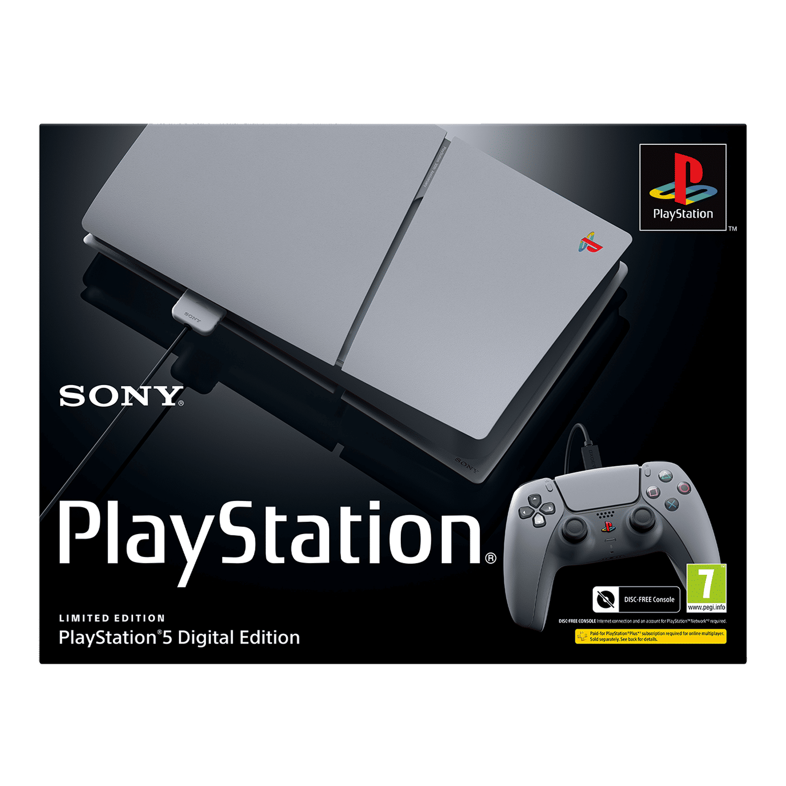 SONY PlayStation 5 Digital Edition 30th Anniversary Limited Edition 1TB SSD Gaming Console (Silver)_7