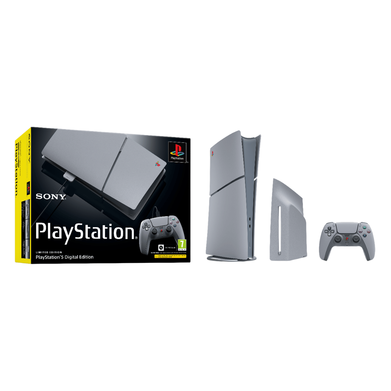 SONY PlayStation 5 Digital Edition 30th Anniversary Limited Edition 1TB SSD Gaming Console (Silver)_4
