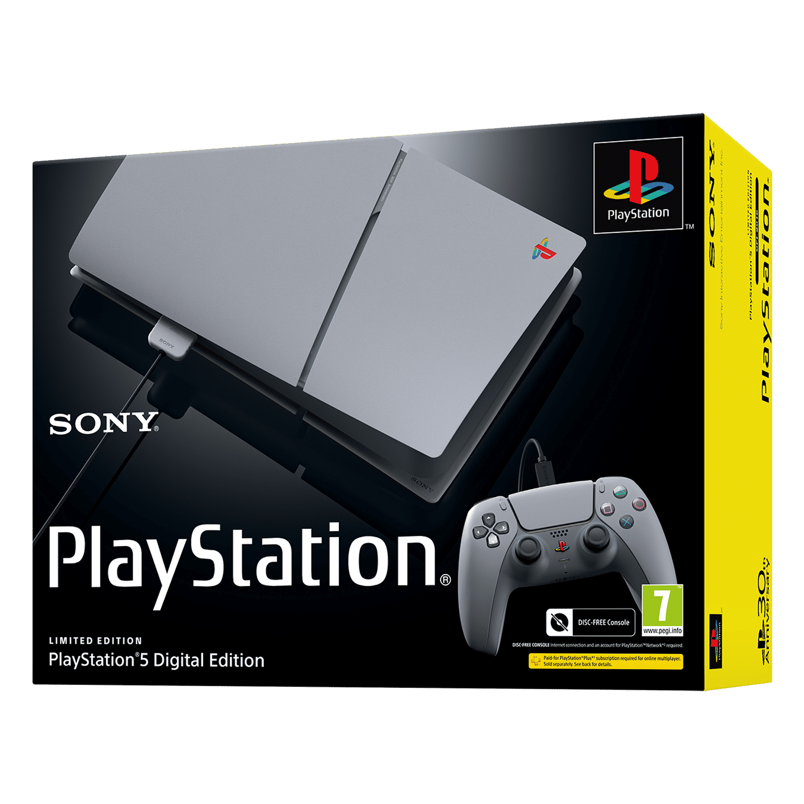 SONY PlayStation 5 Digital Edition 30th Anniversary Limited Edition 1TB SSD Gaming Console (Silver)_6
