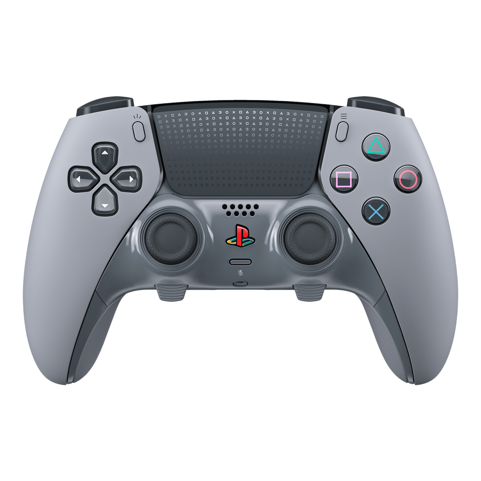 SONY DualSense Edge 30th Anniversary Limited Edition Wireless Gaming Controller for PlayStation 5 (Ultra Customizable Controls, CFI-ZCP1W30Y, Silver)_1