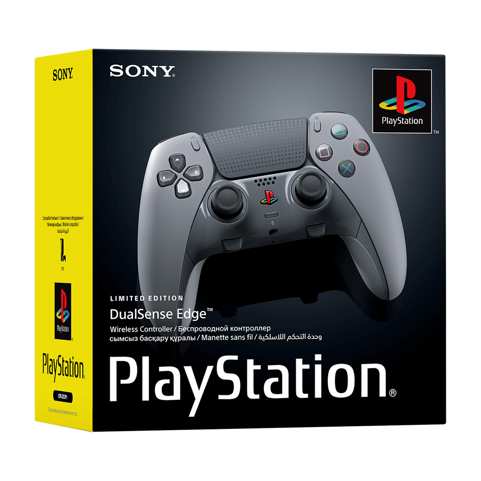 SONY DualSense Edge 30th Anniversary Limited Edition Wireless Gaming Controller for PlayStation 5 (Ultra Customizable Controls, CFI-ZCP1W30Y, Silver)_5
