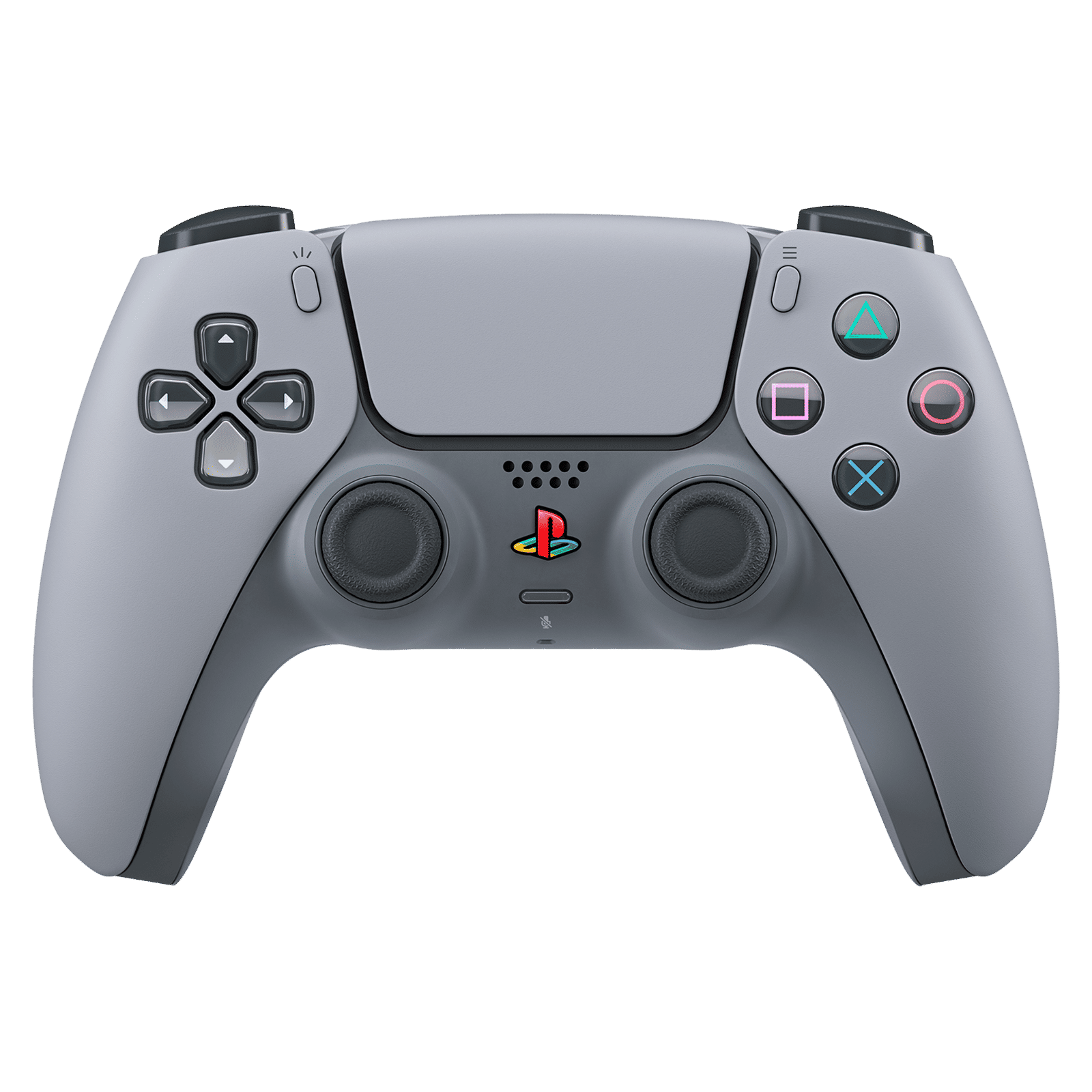SONY DualSense 30th Anniversary Limited Edition Wireless Gaming Controller for PlayStation 5 (Built-in Microphone, CFI-ZCT1W30X, Silver) SONY DualSense 30th Anniversary Limited Edition Wireless Gaming Controller for PlayStation 5 (Built-in Microphone, CFI-ZCT1W30X, Silver)_1