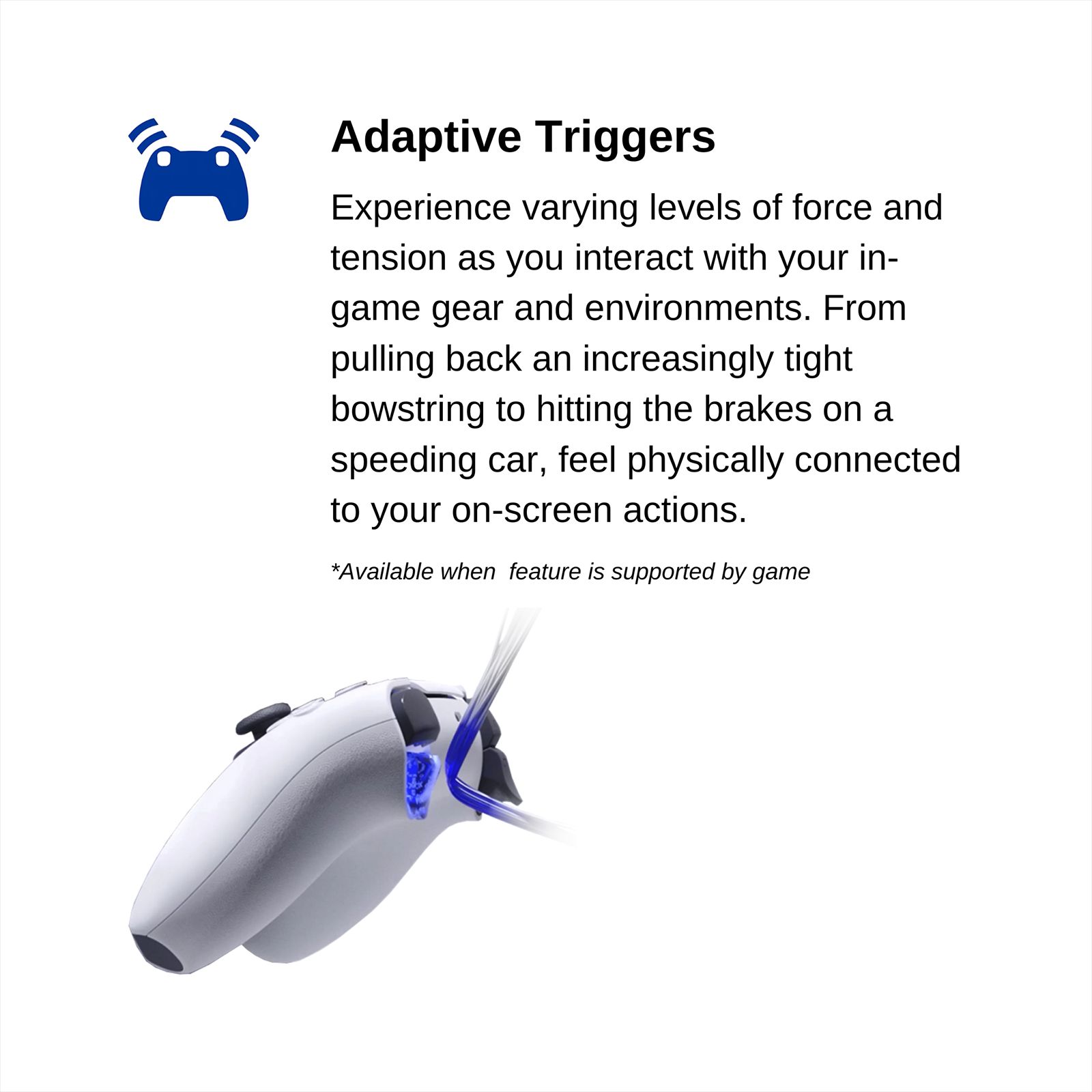 SONY DualSense Wireless Gaming Controller for PlayStation 5 (Motion Sensor, CF-IZCT1W, White) SONY DualSense Wireless Gaming Controller for PlayStation 5 (Motion Sensor, CF-IZCT1W, White)_12