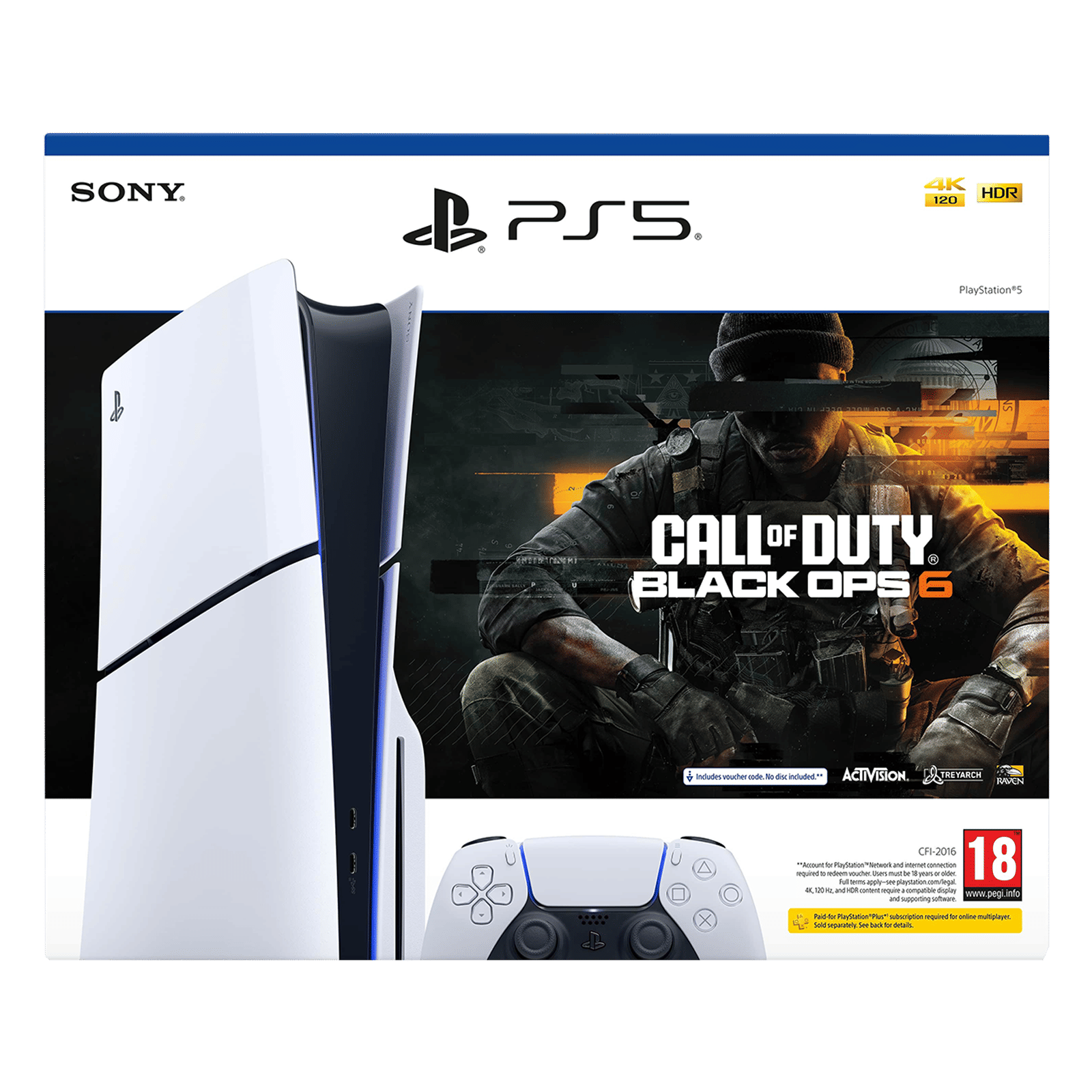 SONY PlayStation 5 1TB SSD Disc Edition Slim Gaming Console With COD (White)_2