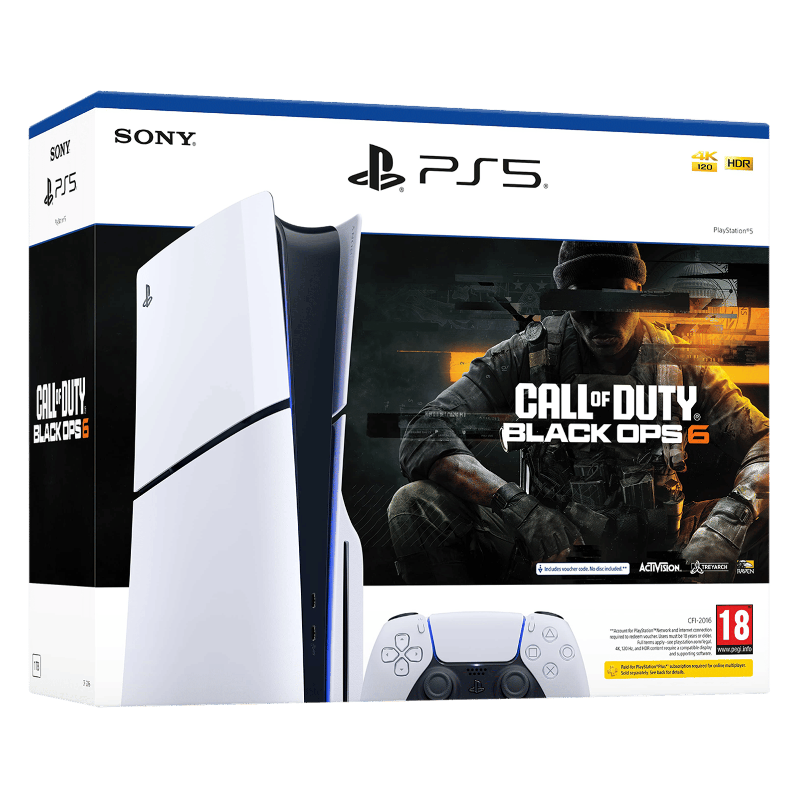 SONY PlayStation 5 1TB SSD Disc Edition Slim Gaming Console With COD (White)_3