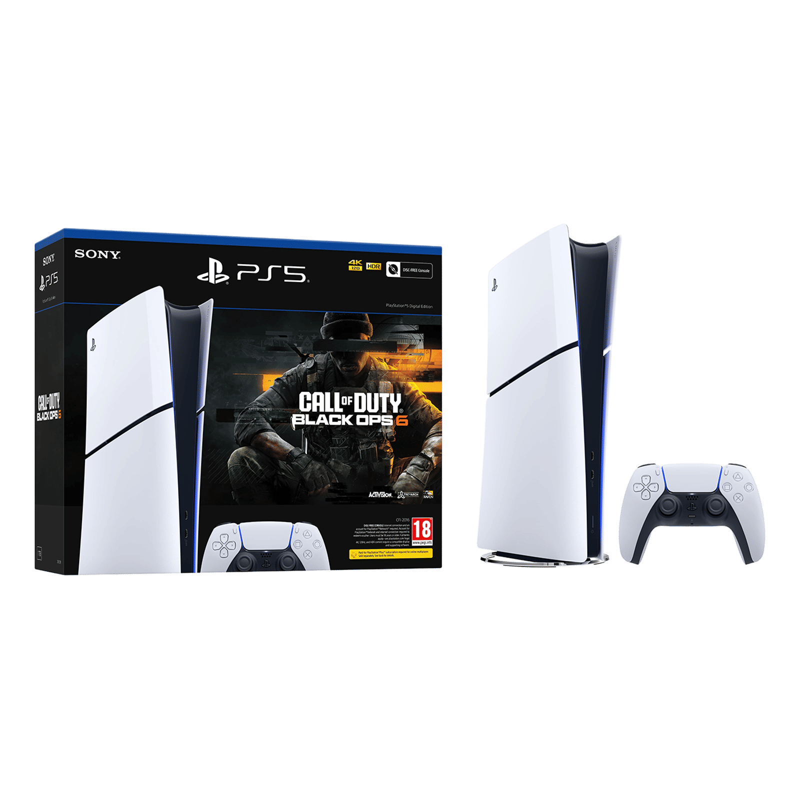 SONY PlayStation 5 1TB SSD Digital Slim Gaming Console With COD (White) SONY PlayStation 5 1TB SSD Digital Slim Gaming Console With COD (White)_4