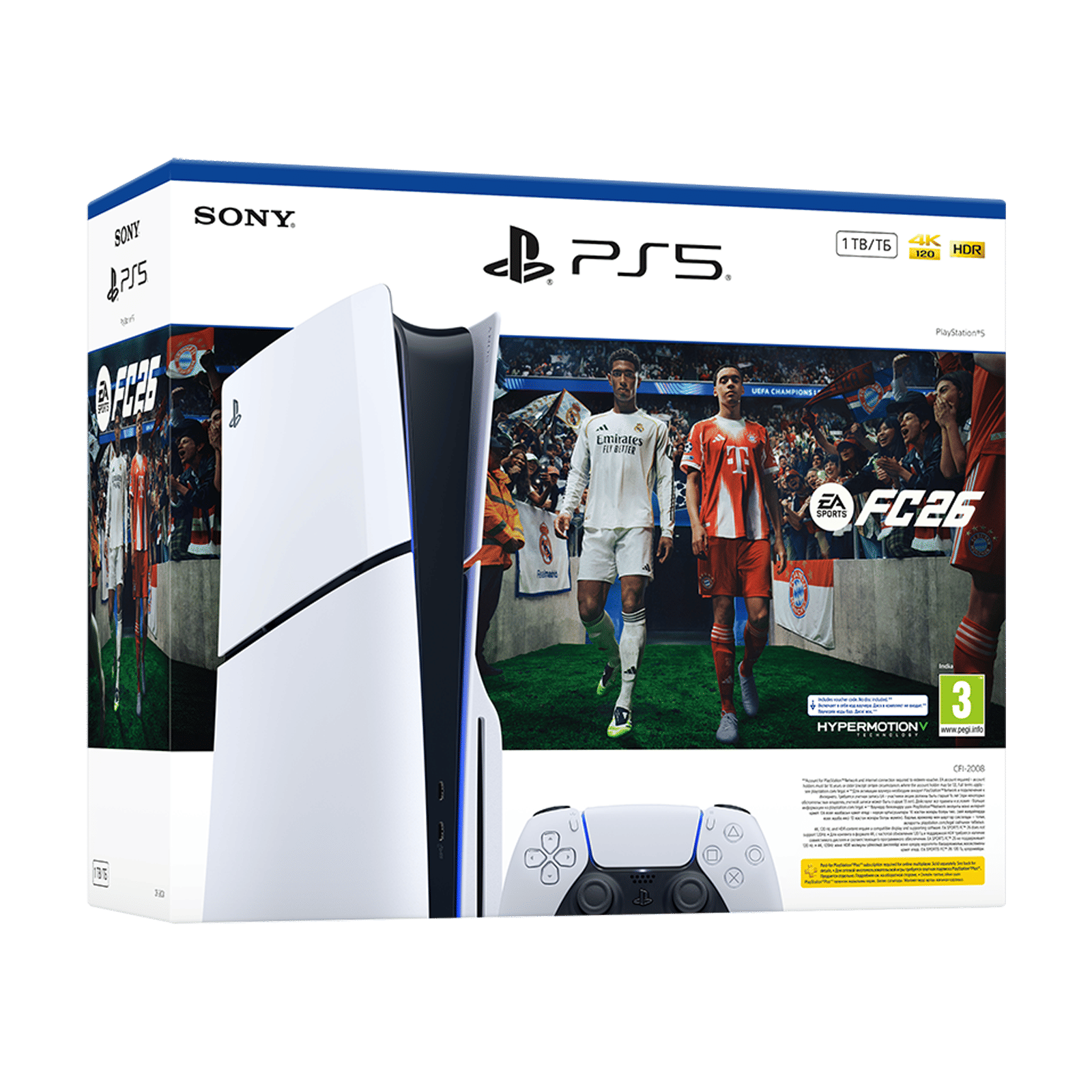 SONY PlayStation 5 1TB SSD Standard Gaming Console with EA SPORTS FC26 Bundle (White)_3